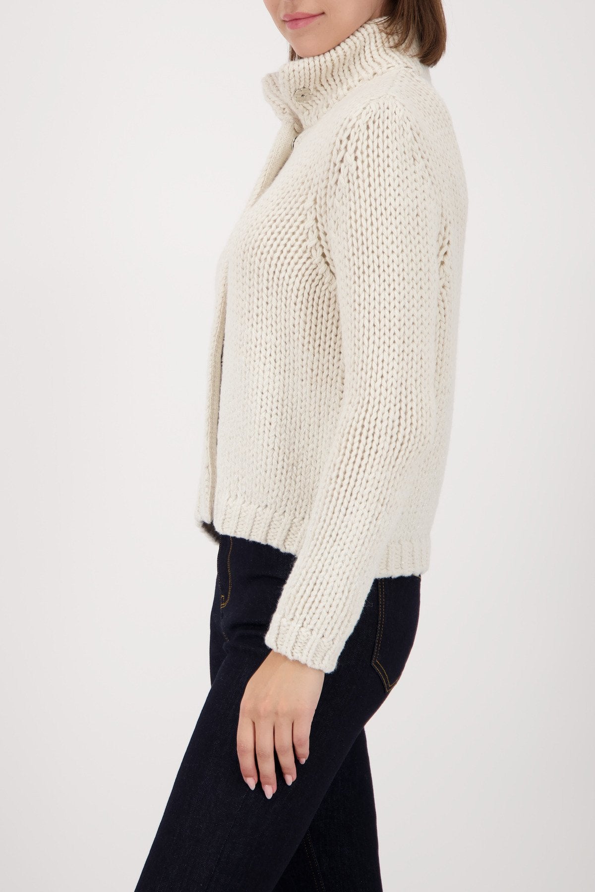 Strickjacke (Almond)
