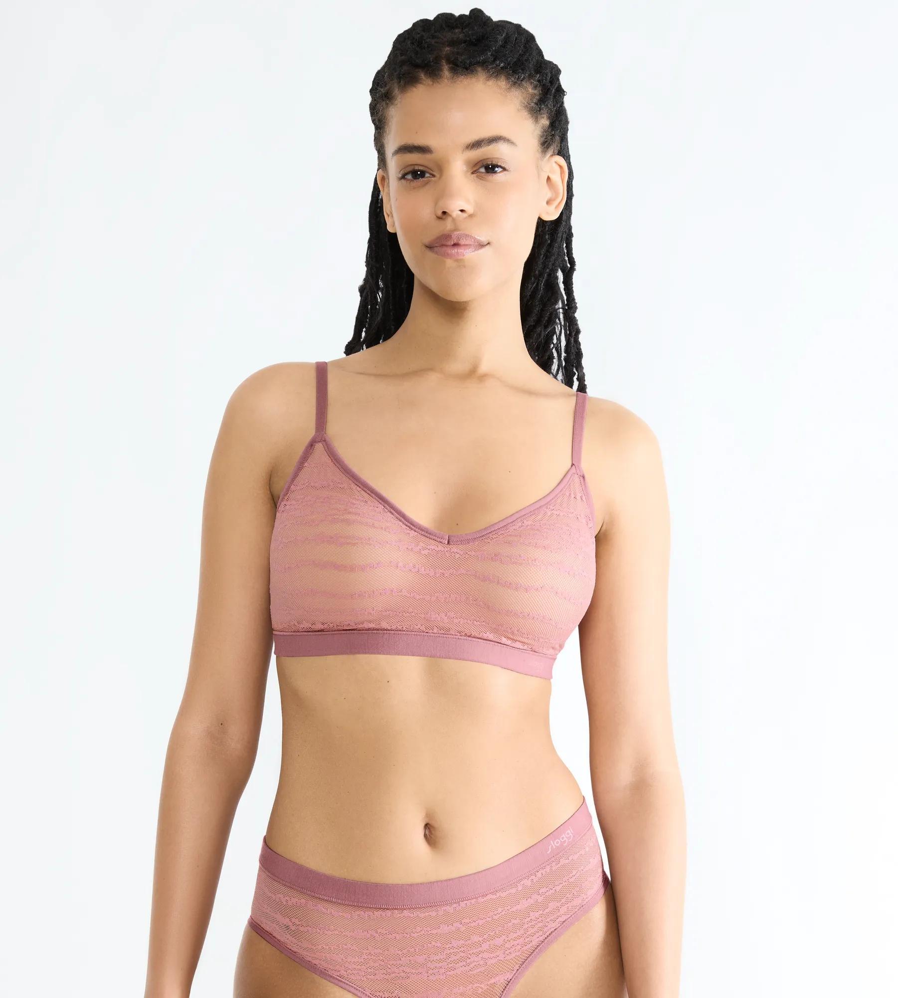 sloggi FREE Evolve PU Lace (Date Night Pink)