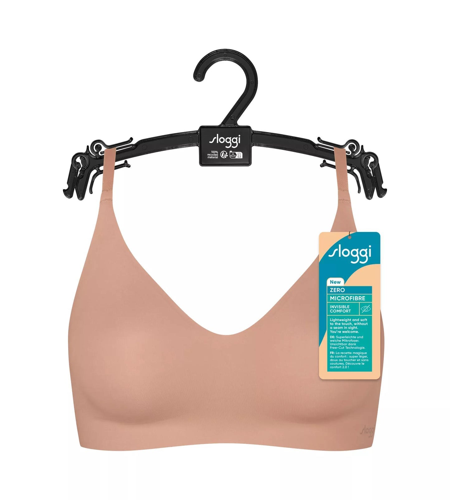sloggi ZERO Microfibre 2.0 Bralette (00me Cameo Brown)