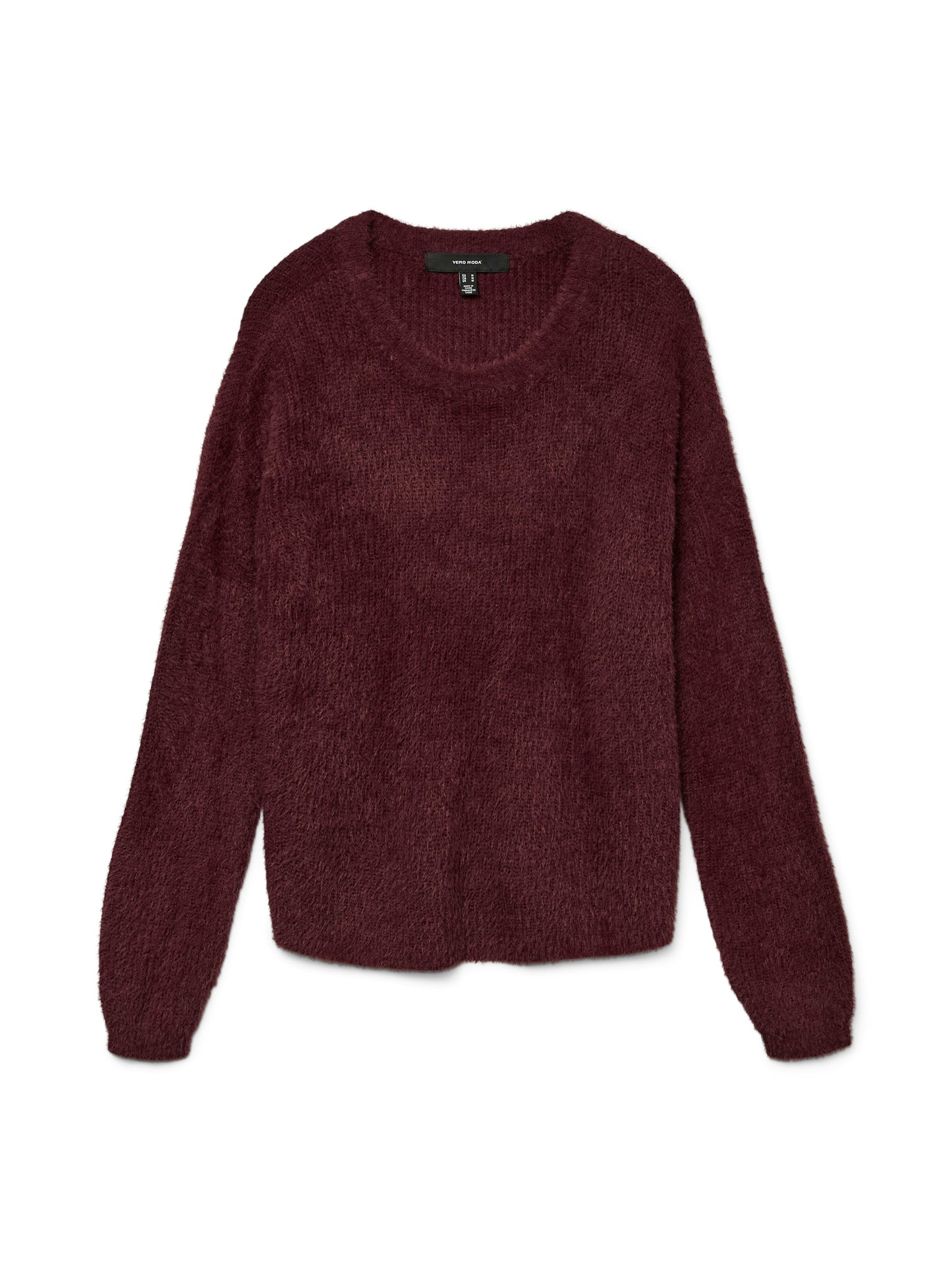 Vmpuff Ls O-neck Pullover Boo (Winetasting)