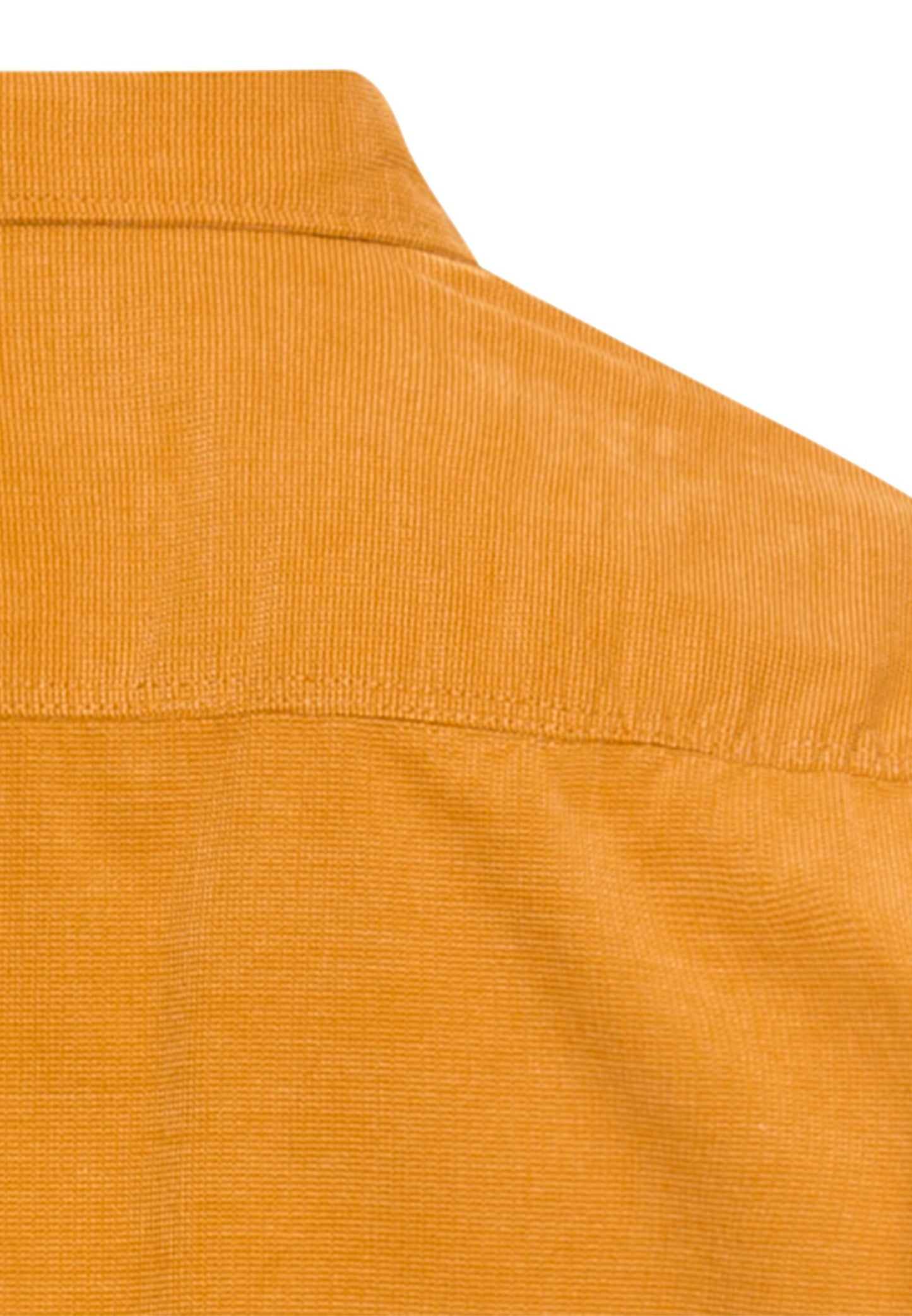 Langarmhemd mit aufgesetzten Taschen (Burned Yellow)