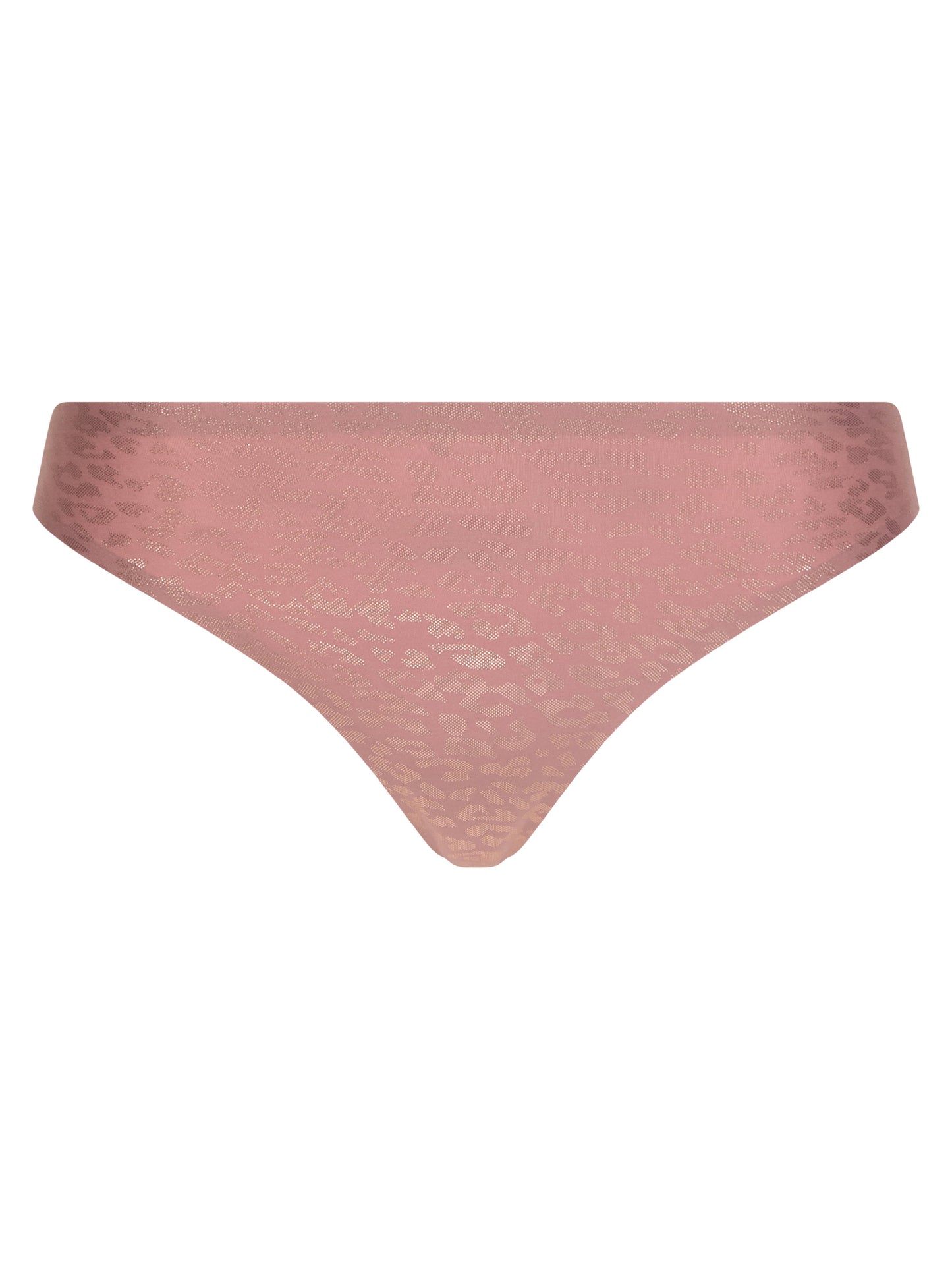 SoftStretch Tanga (Pink Leo Shimmer)