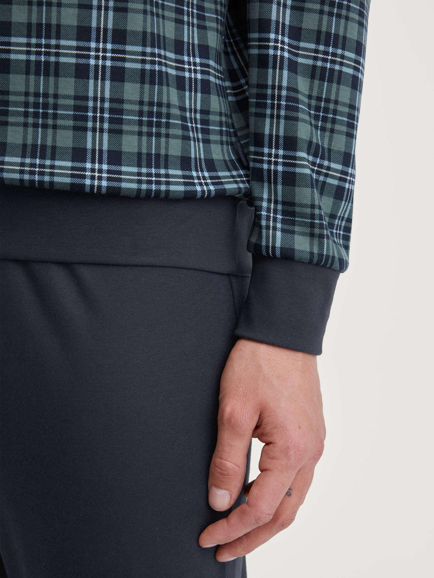 MEN Pyjamas with cuff (Dark Glen)