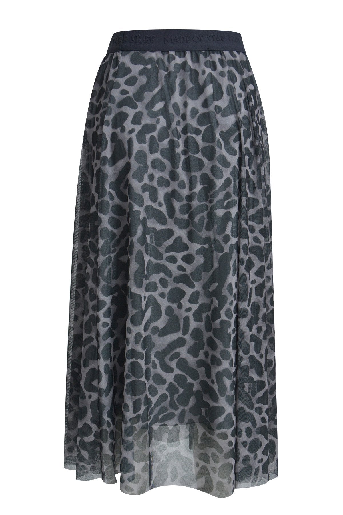 Leo Mesh Skirt (Grey Melange Pr)