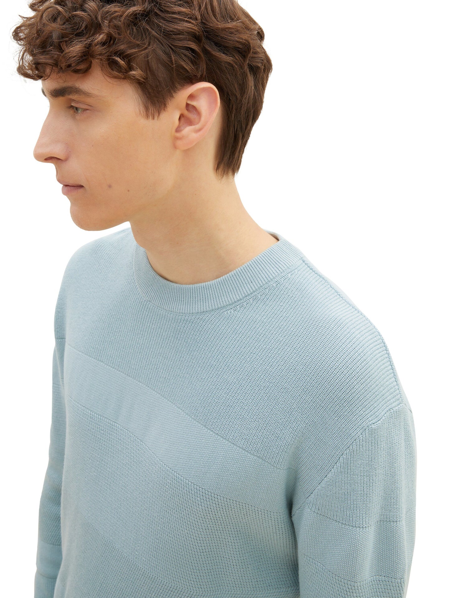 Strickpullover mit Struktur (Black)