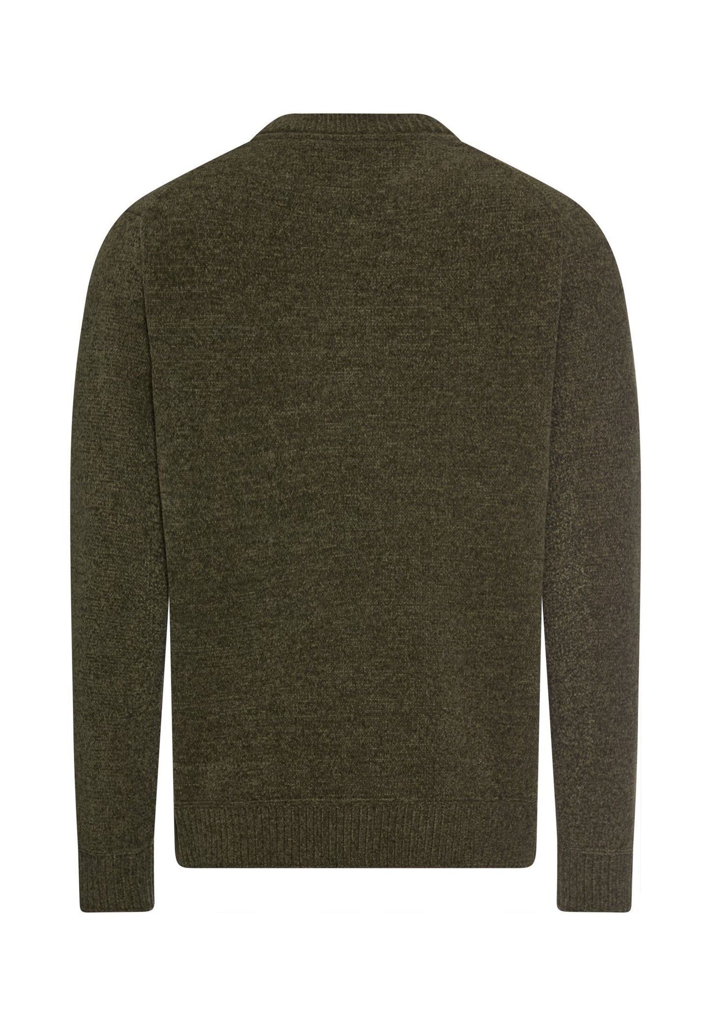 Pullover mit Rundhalskragen (Forest Green)