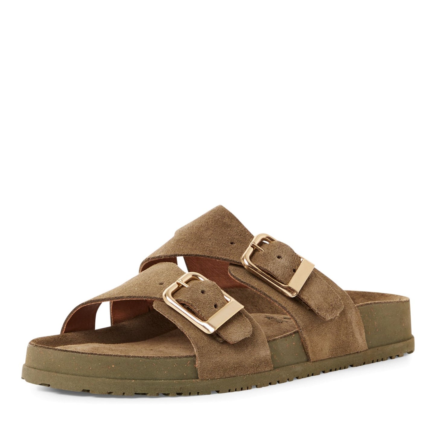 Pantolette (Olive)