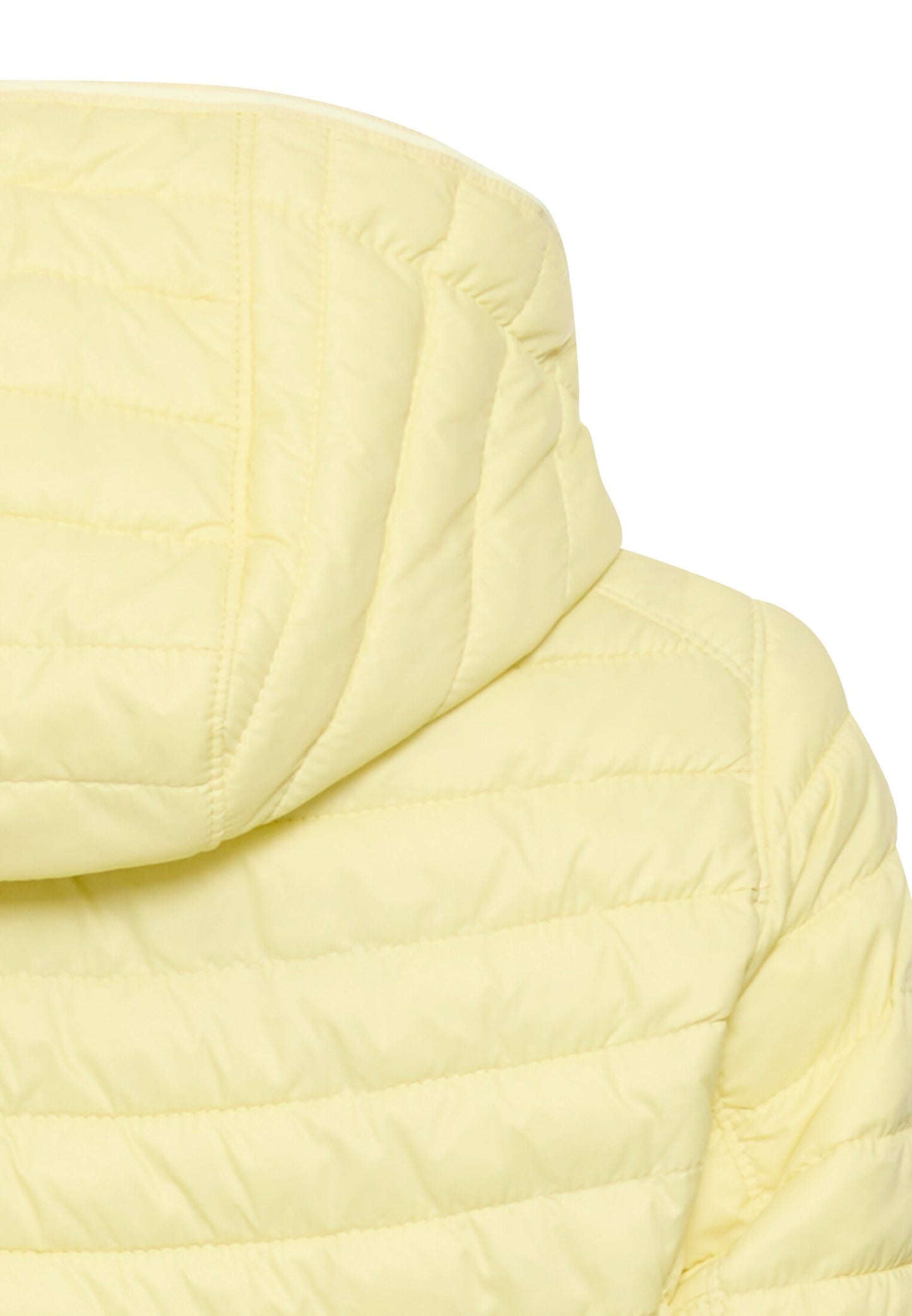 Gefütterte Jacke mit abnehmbarer Kapuze (Lemon)