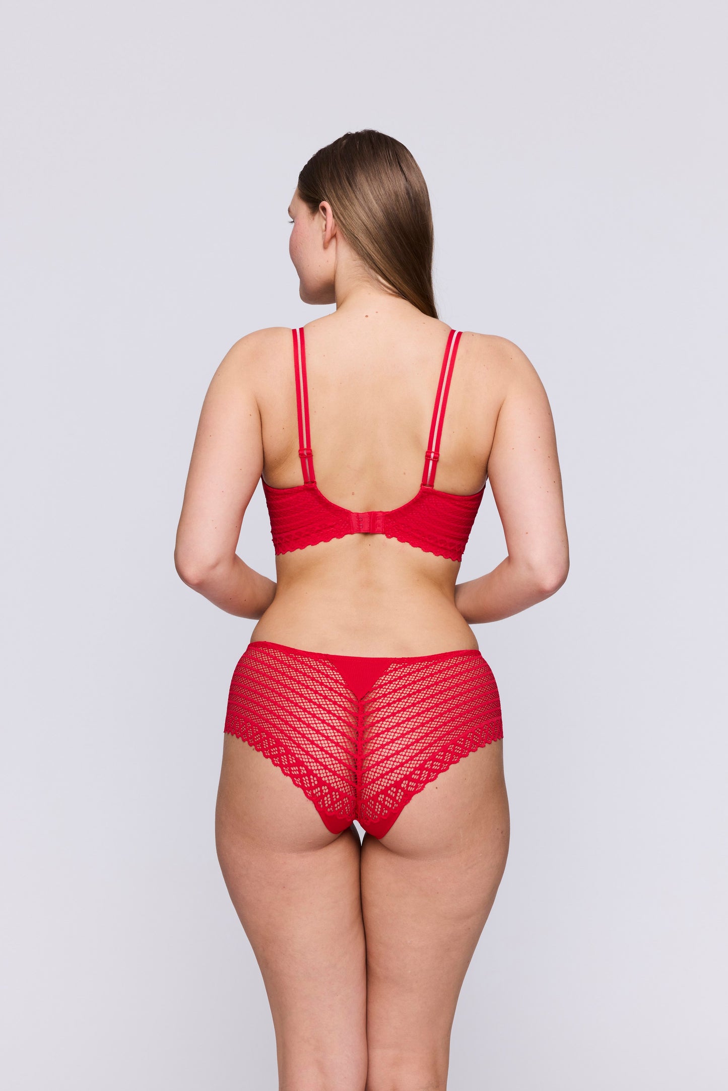 EAST END true red Unterlegter BH Herzform (Trr)