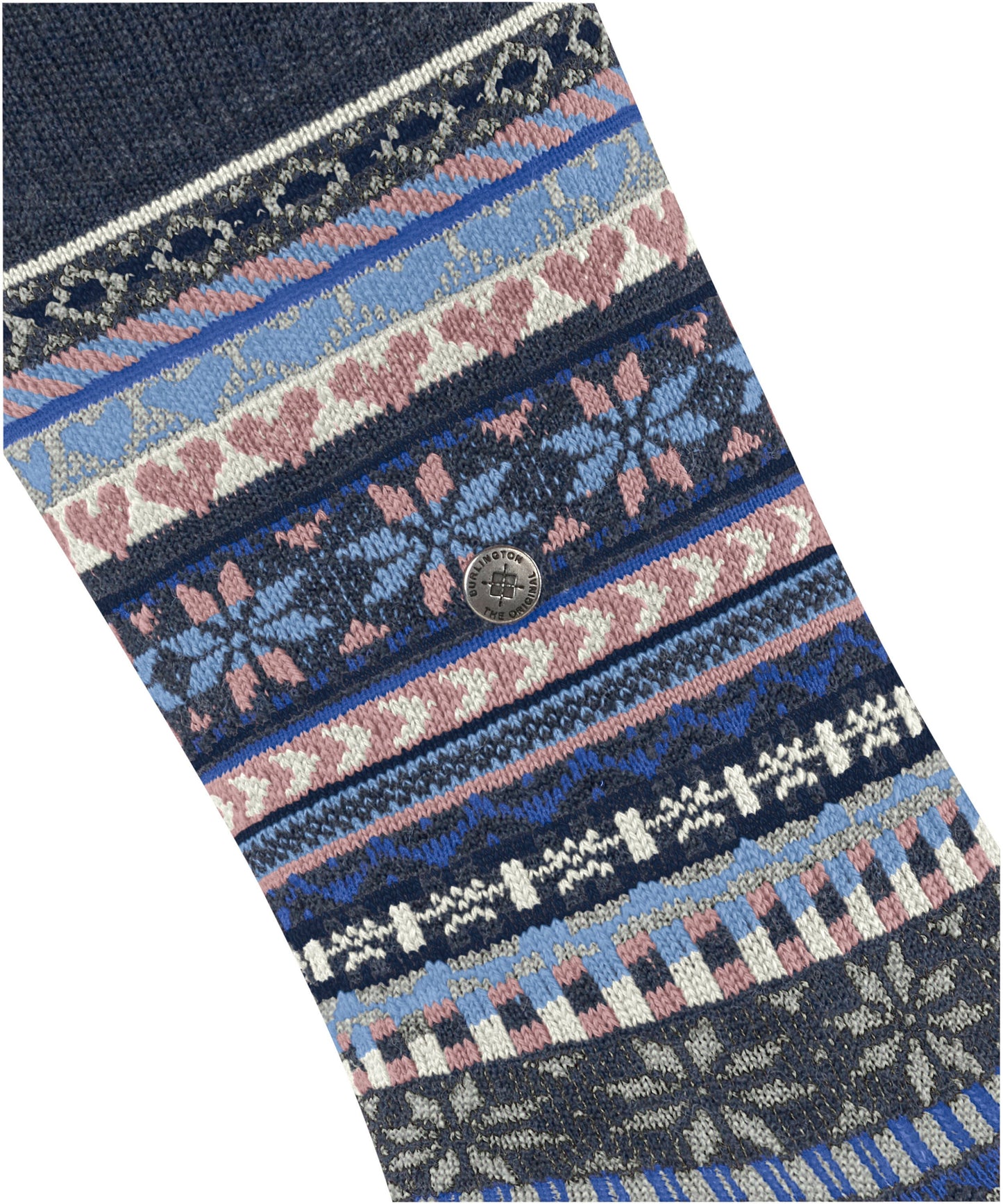 Burlington Fair Isle Delight Damen (Dark Blue Mel.)