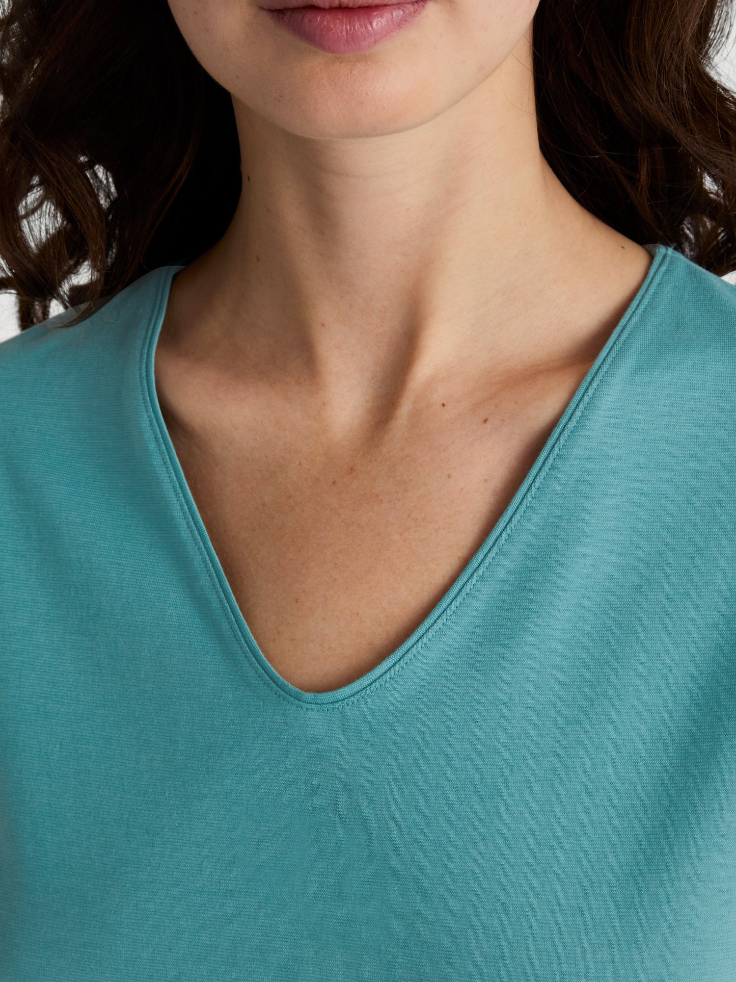 WOMEN Shirt short-sleeve (Bristol Blue)