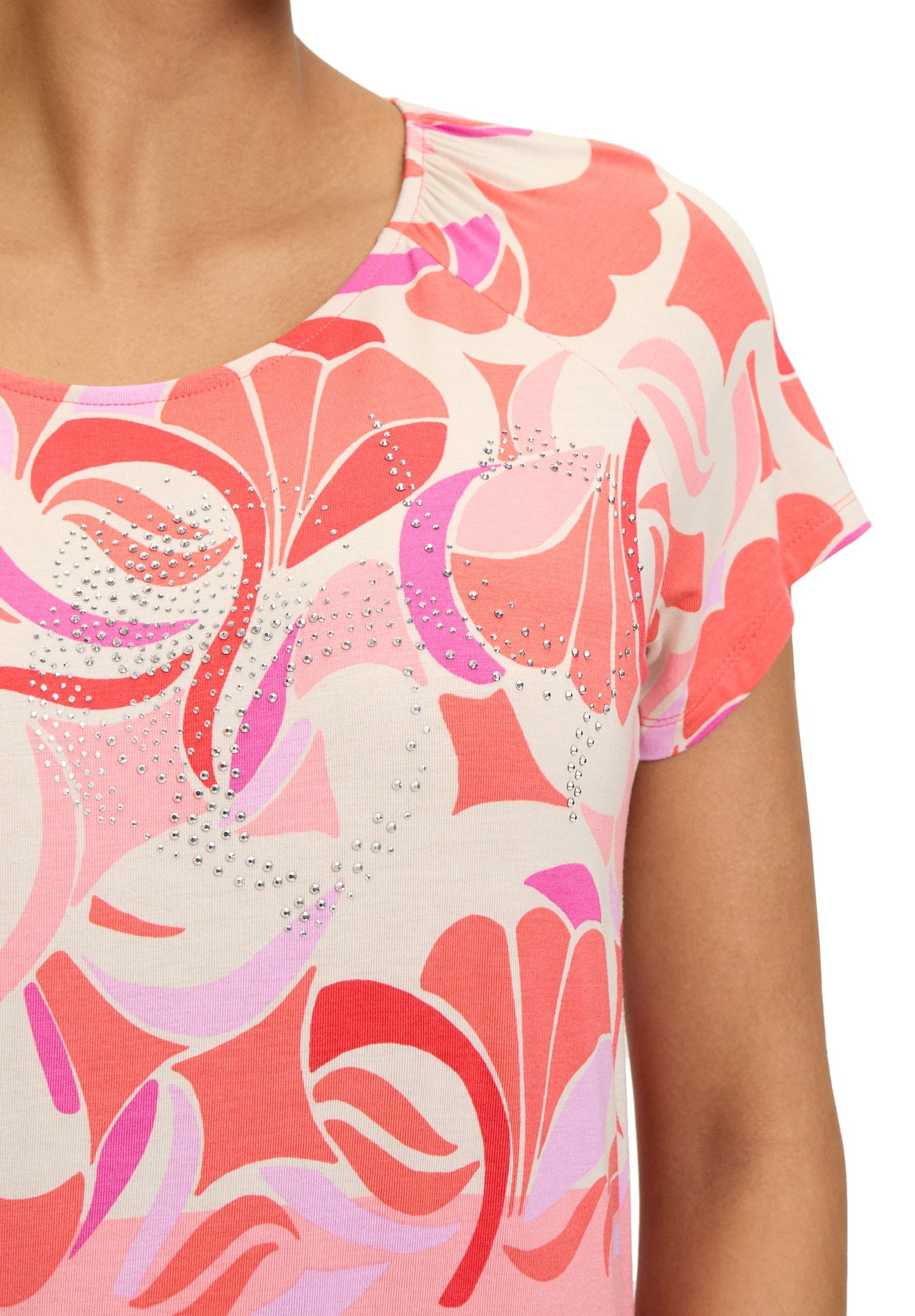 Printshirt (Red/rosè)