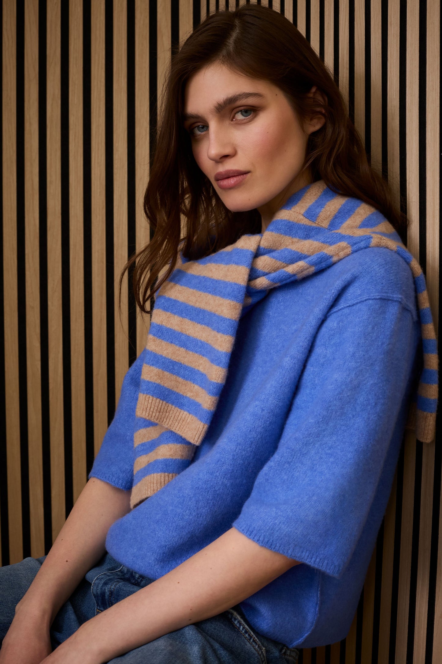 Pullover (Camel Blue)