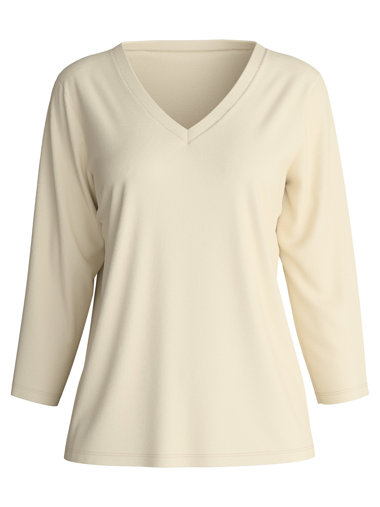 WOMEN Shirt 3/4 sleeve (Charm Cream)