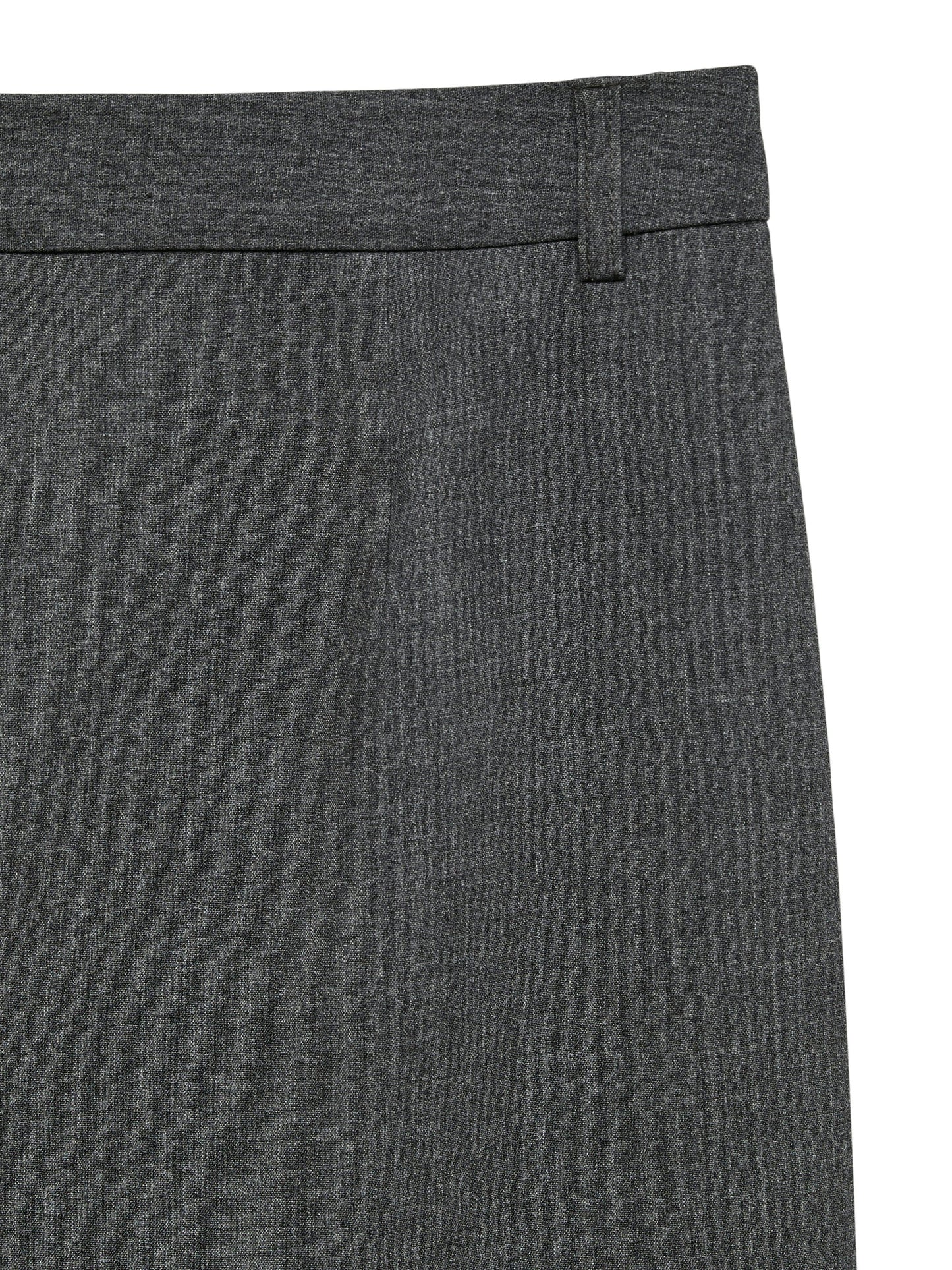 Vmtexas Mw Straight Pant Noos (Dark Grey Mel)