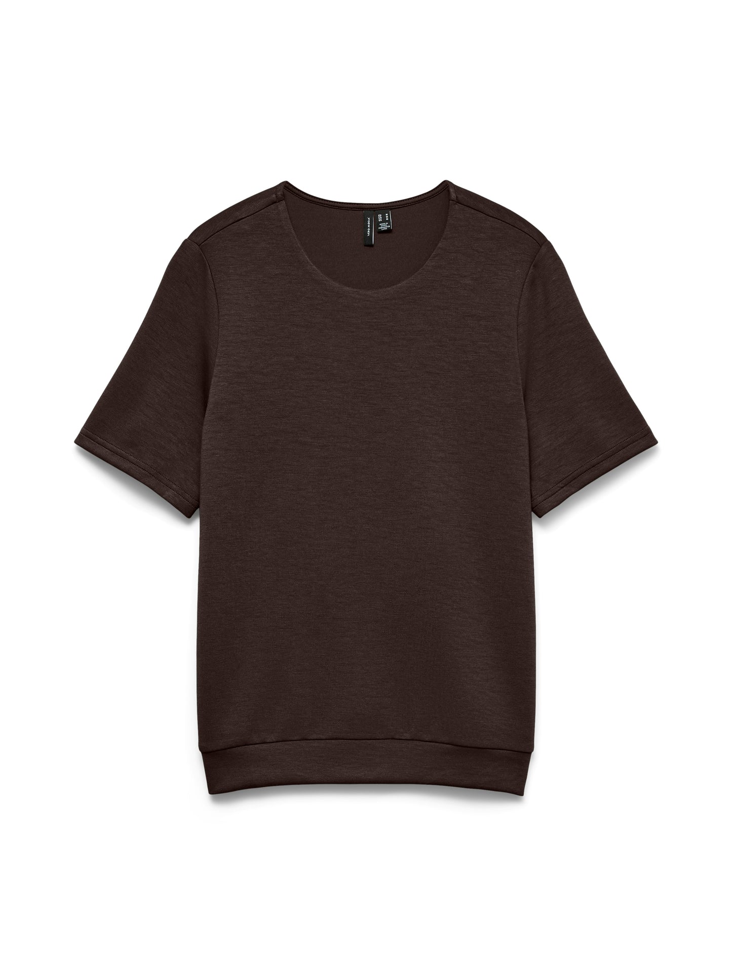 Vmhali Ss O-neck Top Jrs (Chocolate Tor)
