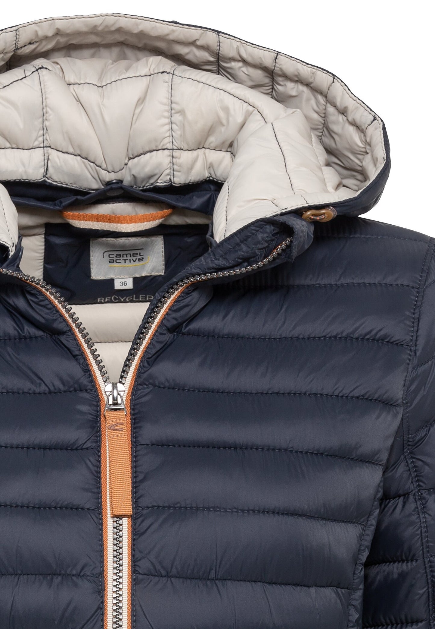 Funktionsjacke mit abnehmbarer Kapuze (Navy)