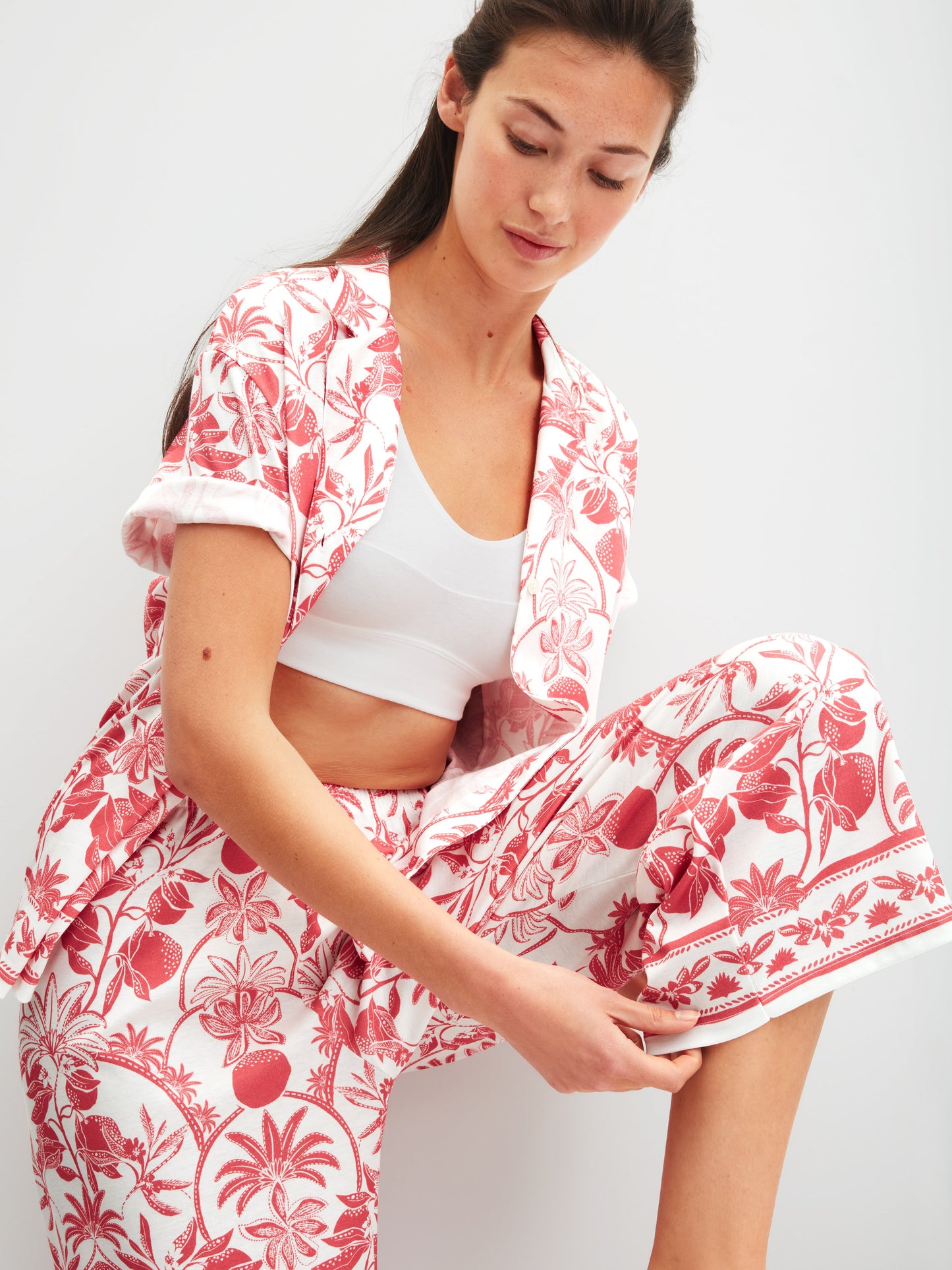 WOMEN 7/8 Pants (Rose Of Sharon)