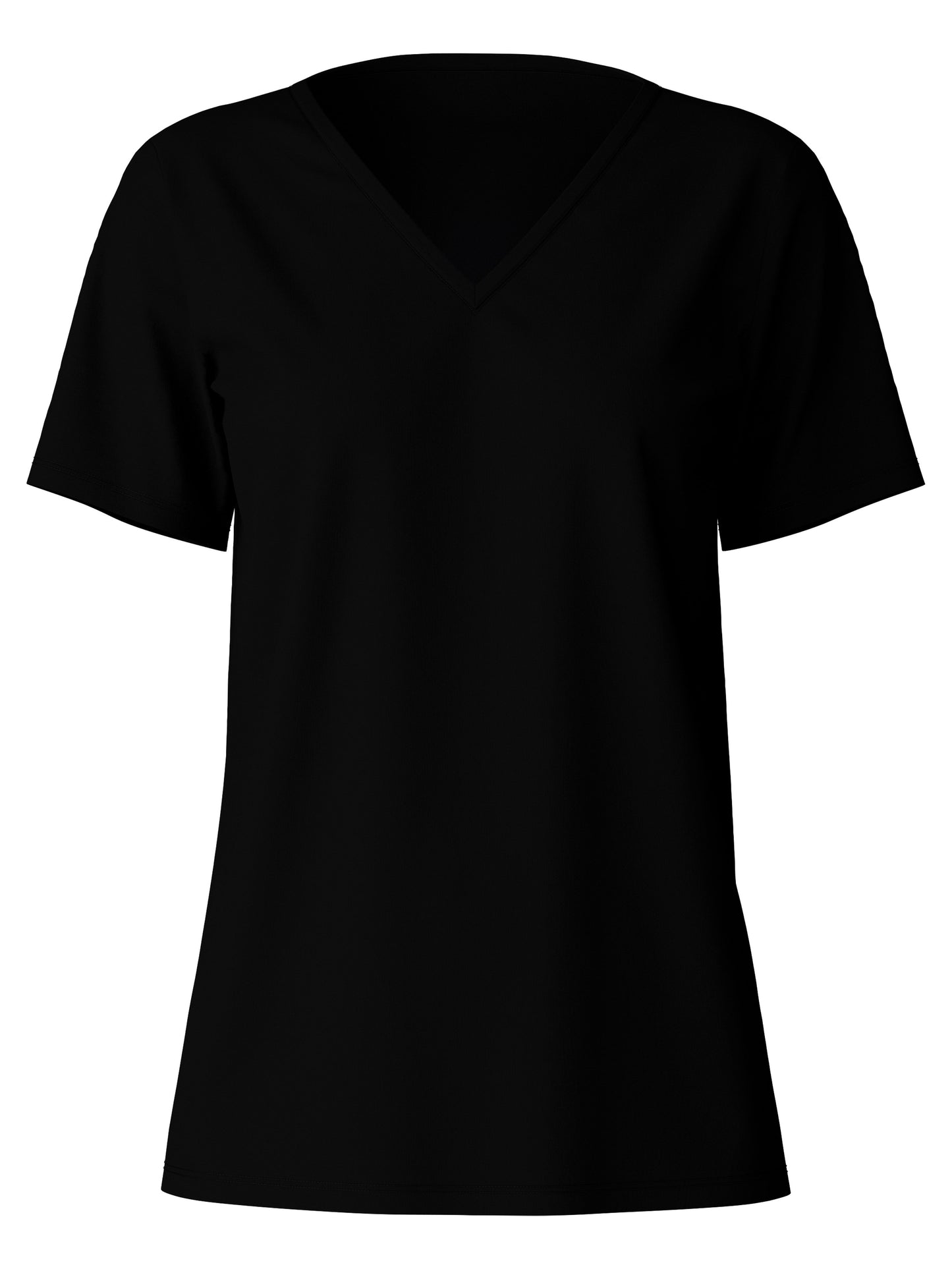 WOMEN Shirt short-sleeve (Schwarz)
