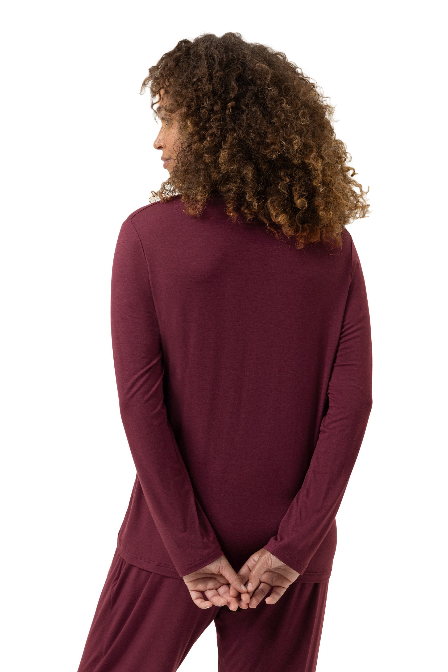 T-Shirt langarm (Boysenberry)
