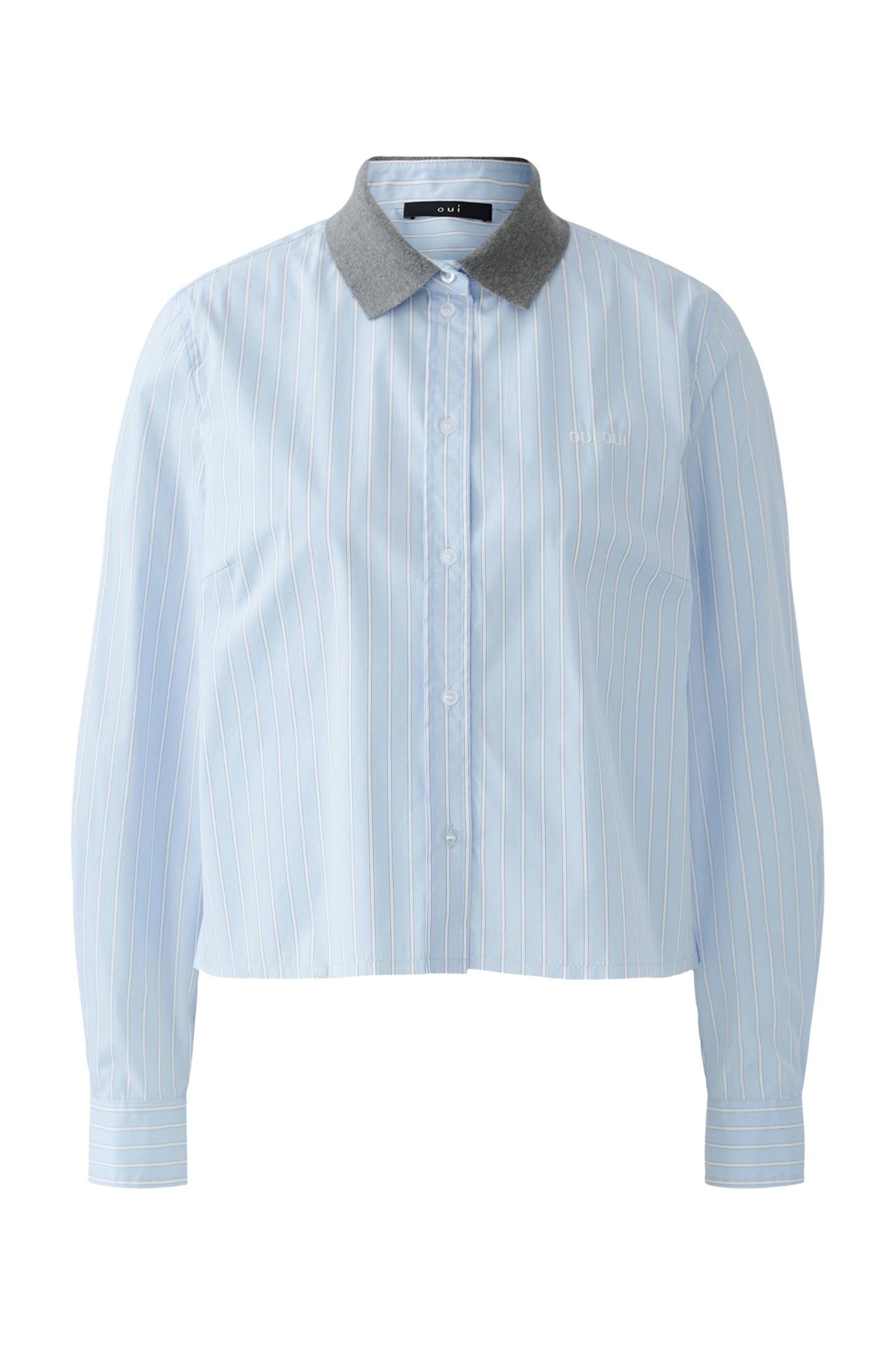 Bluse (Lt Blue White)