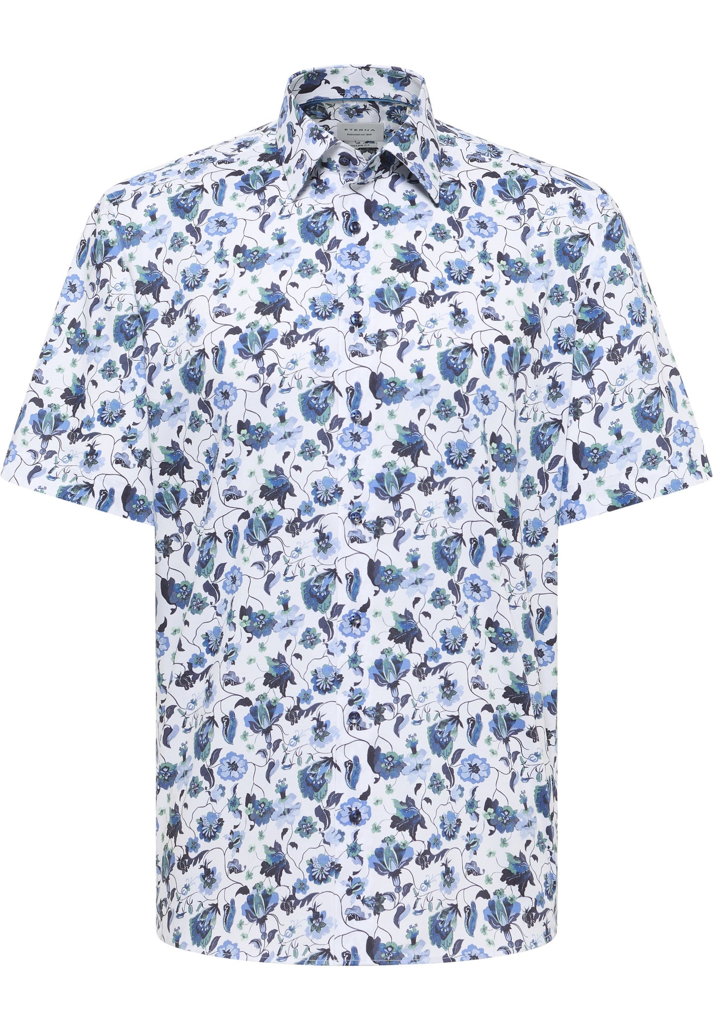 Hemd Twill Kurzarm (Dunkelblau)