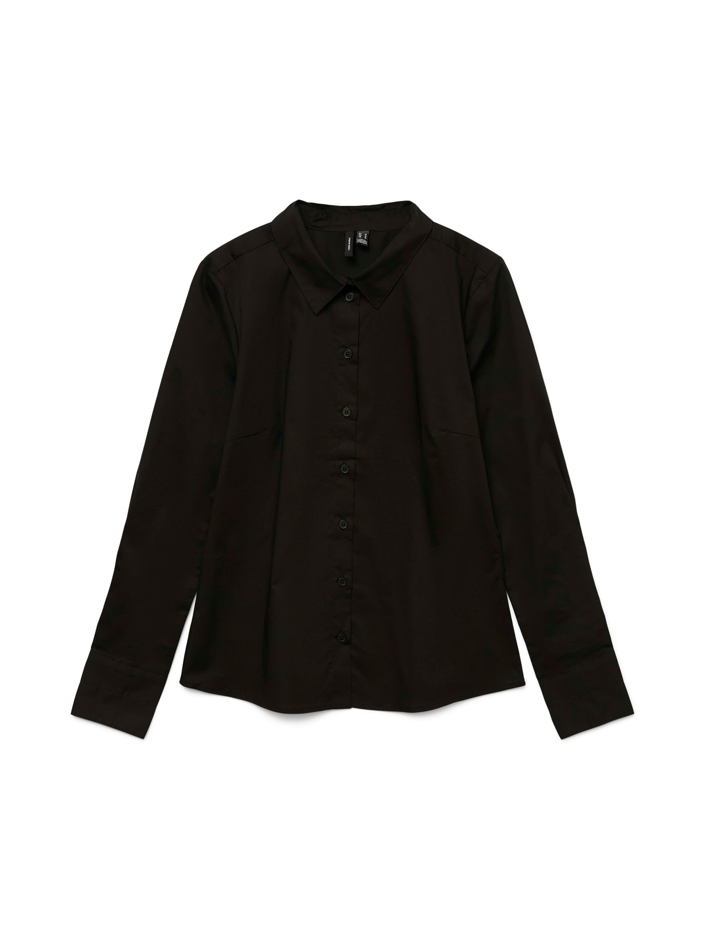 Vmanna Ls Fitted Shirt Wvn Ga Noos (Black)