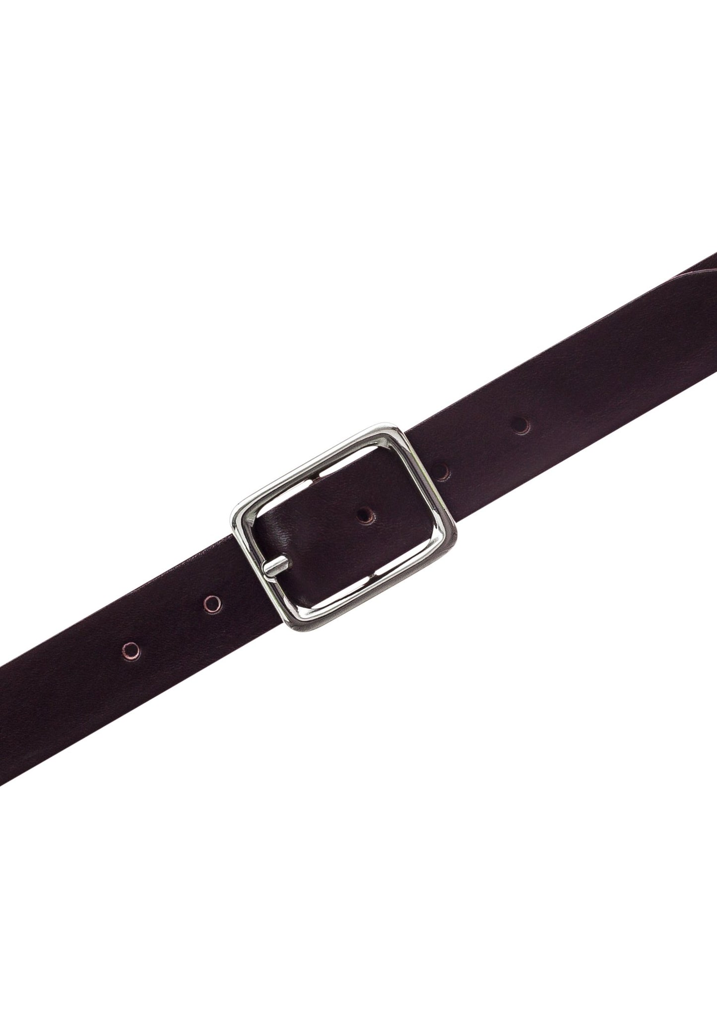 Workwear Staples - 30 mm Vollledergürtel (Dunkelbraun)