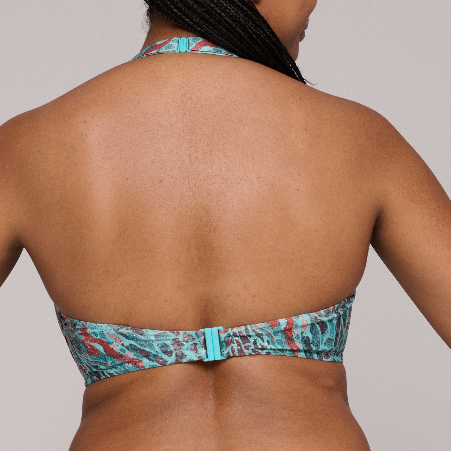 RIYAD Turquoise Seas Unterlegter Bikini Balconette (Tqs)