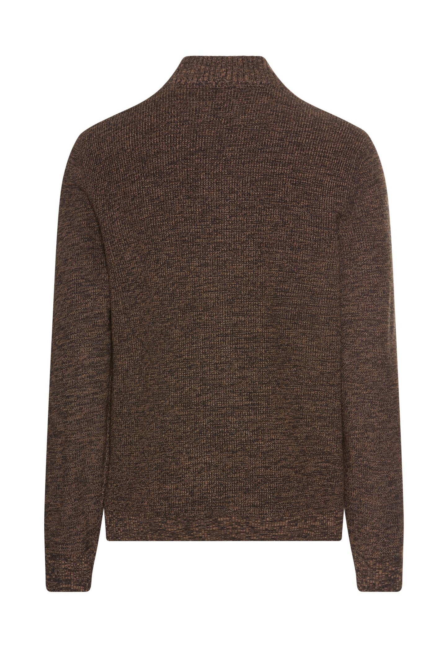 Strickjacke aus einem soften Baumwollmix (Dark Brown)