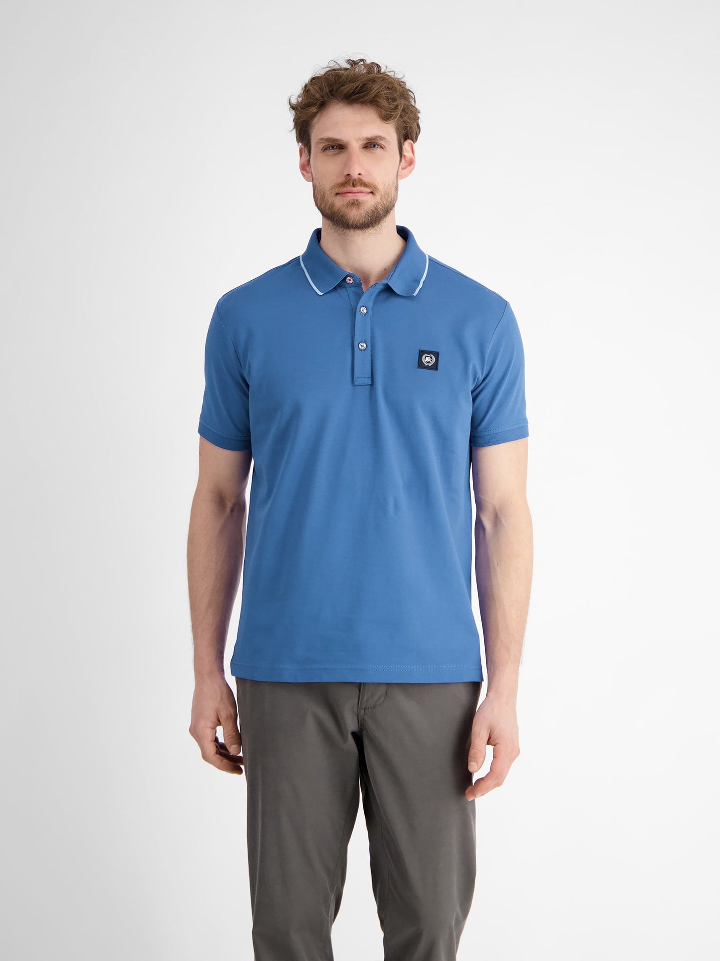 Polo-knopf (Cobalt Blue)