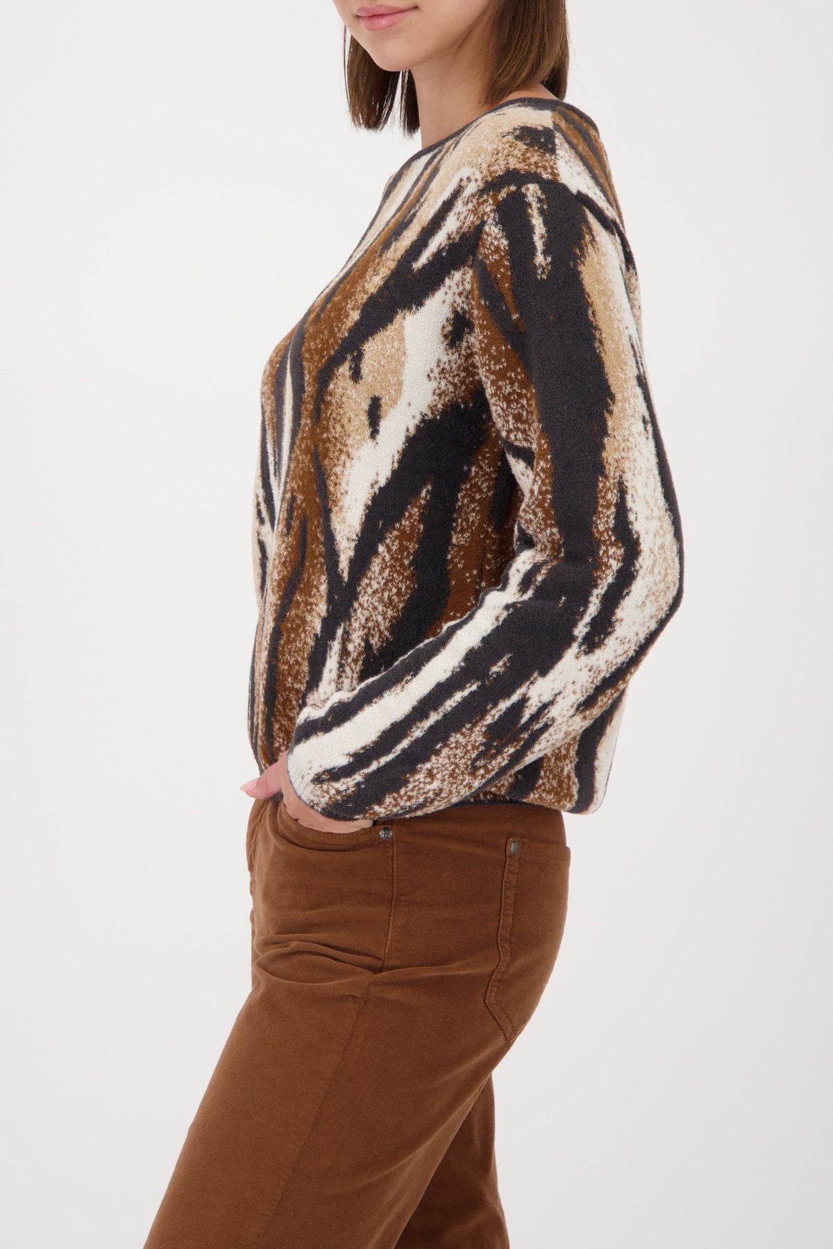 Pullover (Anthra Gemustert)