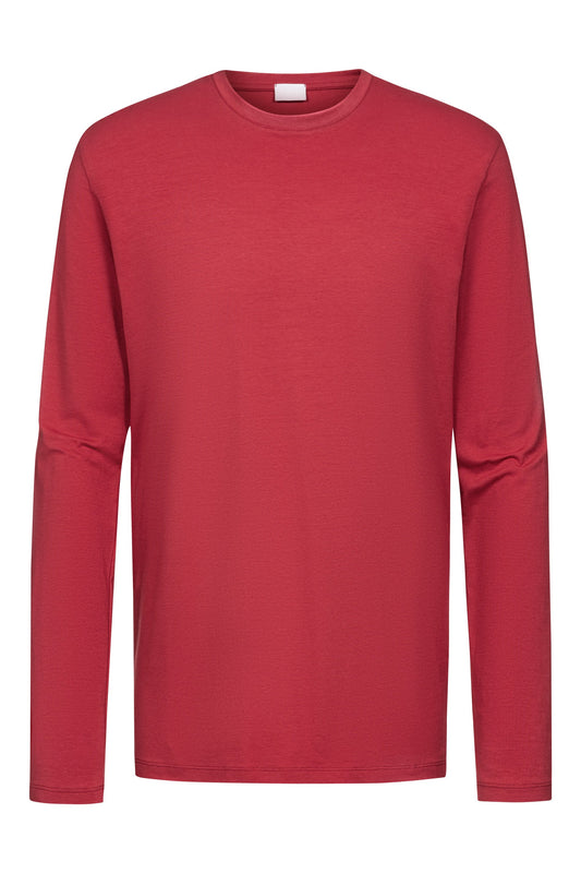 T-Shirt langarm (Gala Red)