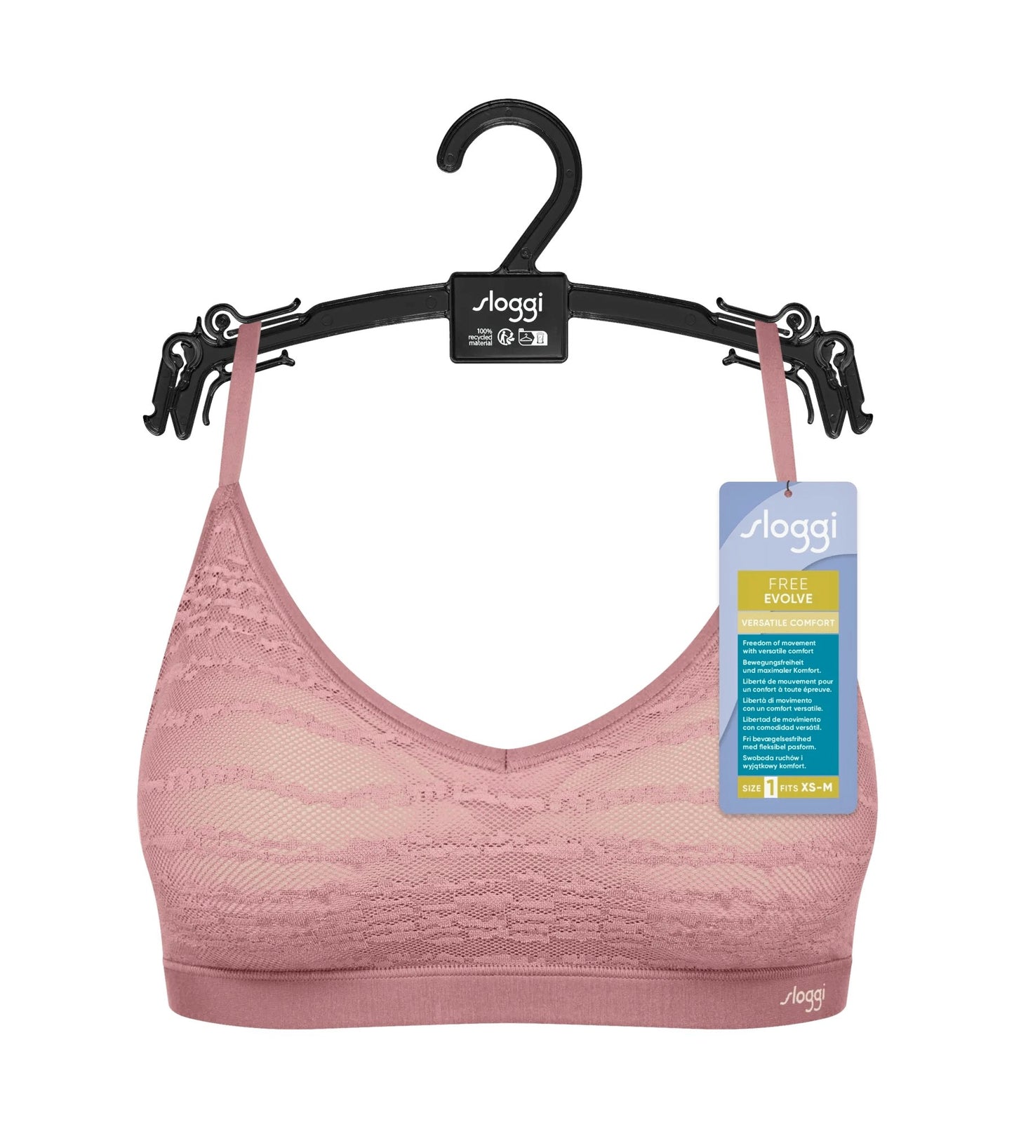 sloggi FREE Evolve PU Lace (Date Night Pink)