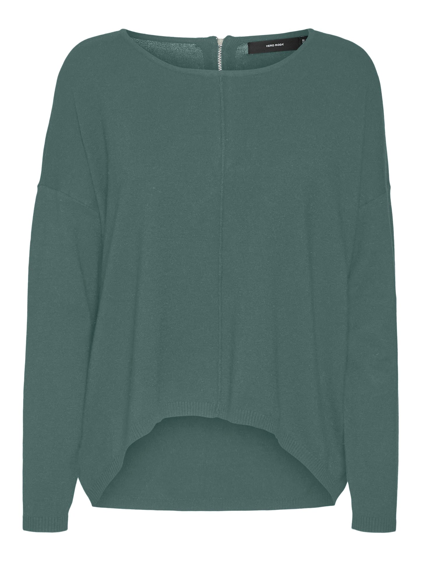 Vmbreeze Aura Ls Zipper Blouse Lcs (Balsam Green)