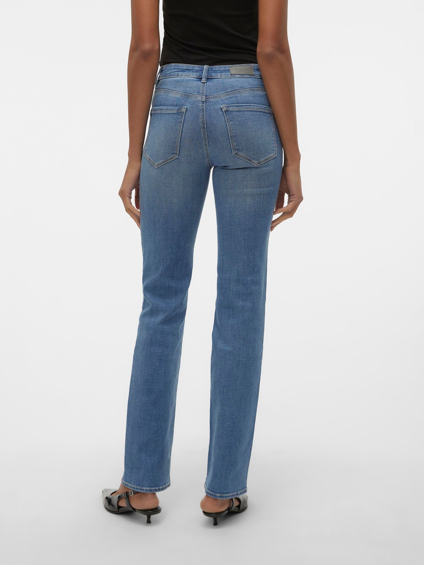Vmflash Mr Straight Jeans Li347 Ga Noos (Medium Blue D)
