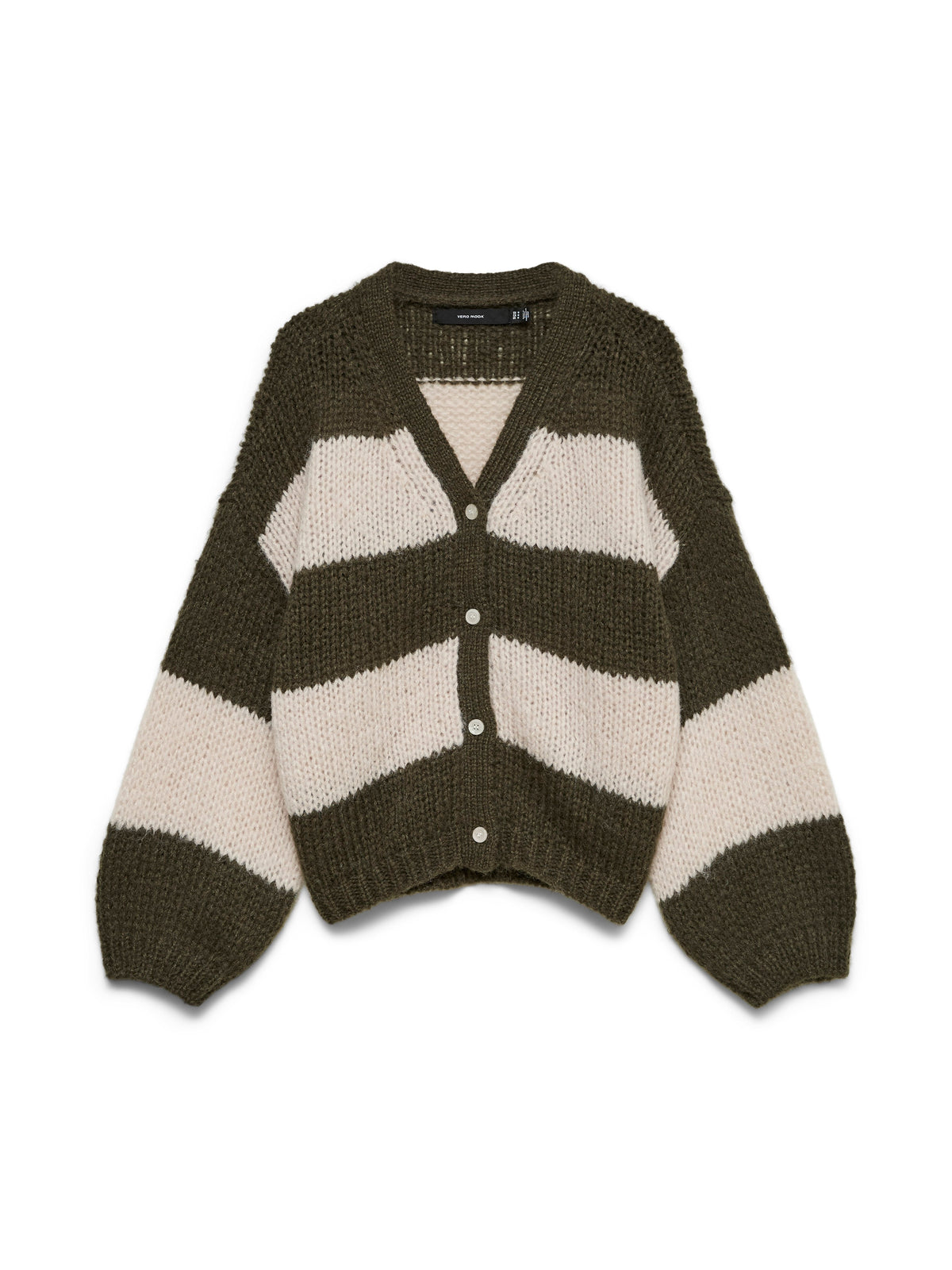 Vmmaybe Ls V-neck Button Cardigan Noos (Forest Nig)