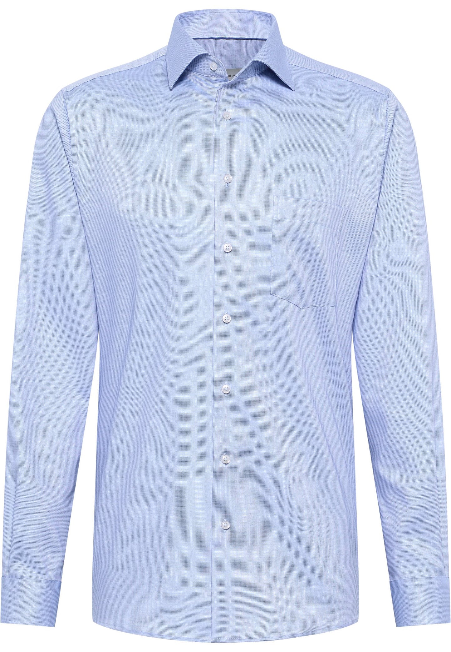 Hemd Langarm (Mittelblau)