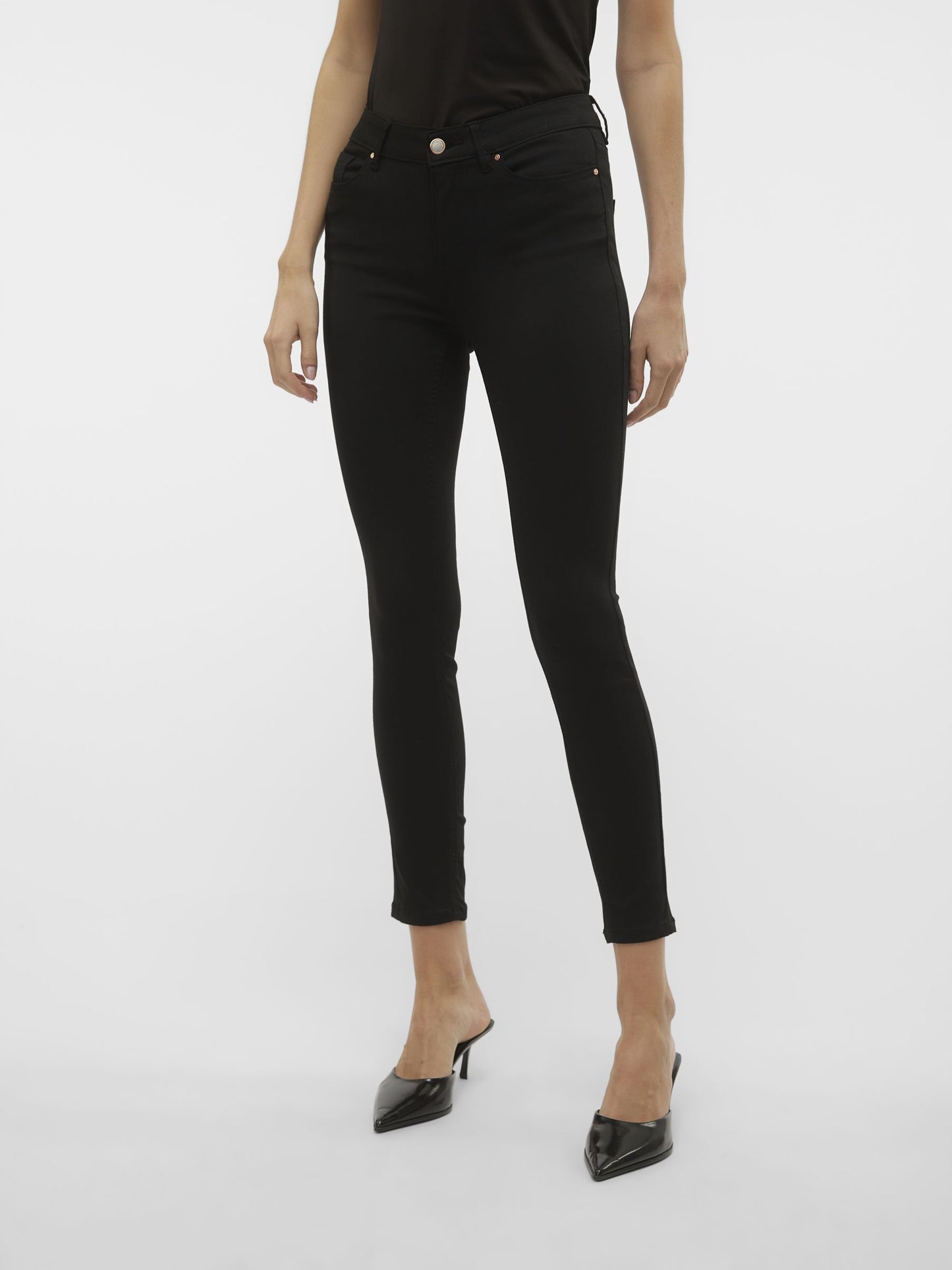 Vmflash Mr Skinny Jeans Li140 Ga No (Black)
