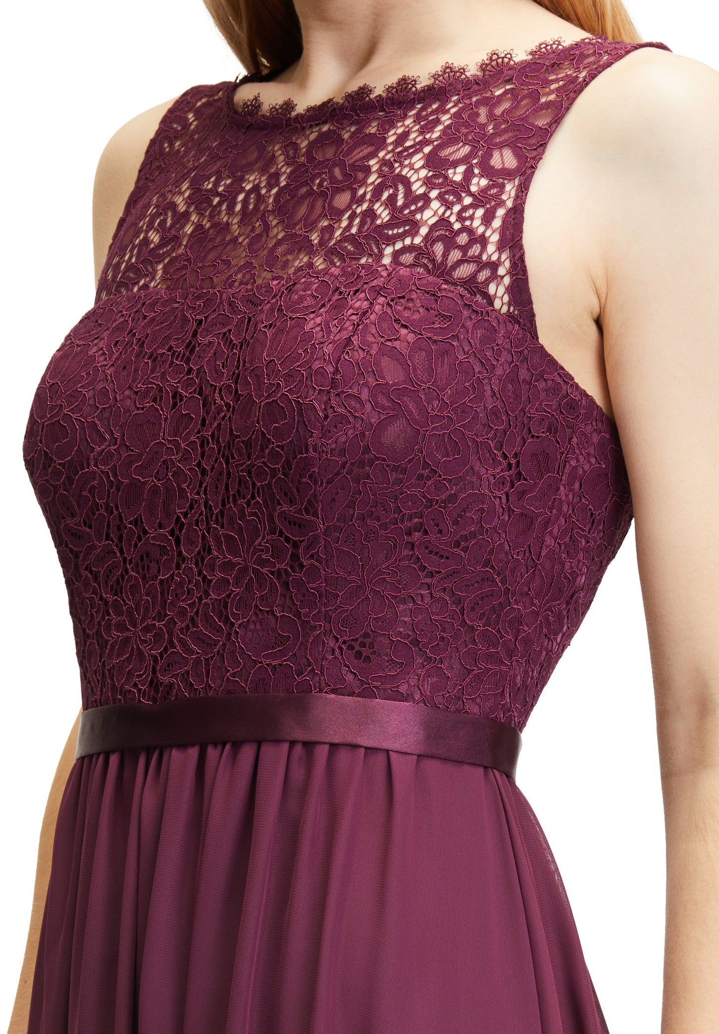 Cocktailkleid (Shiny Bordeaux)