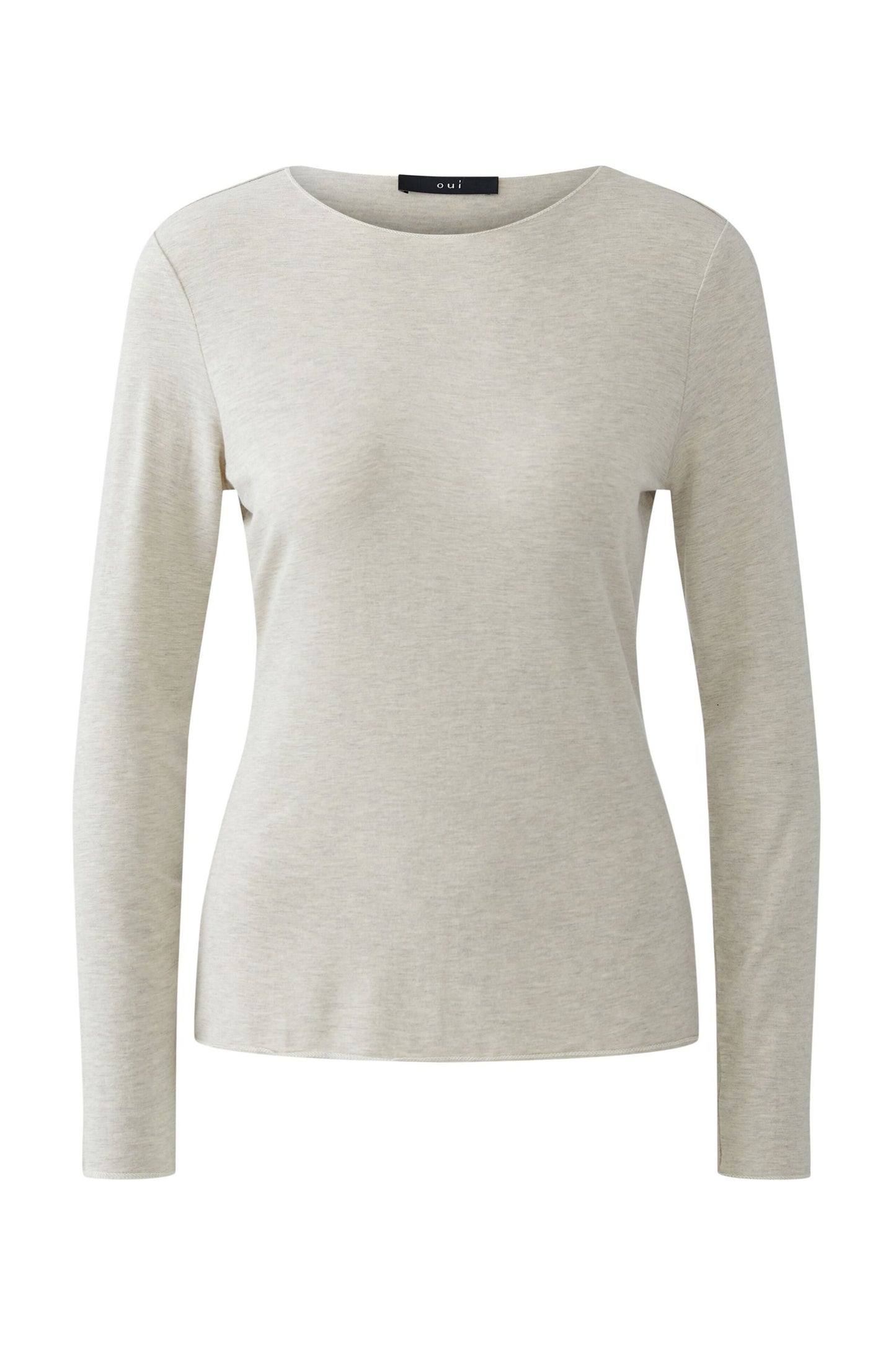Langarmshirt (Light Beige Mel)
