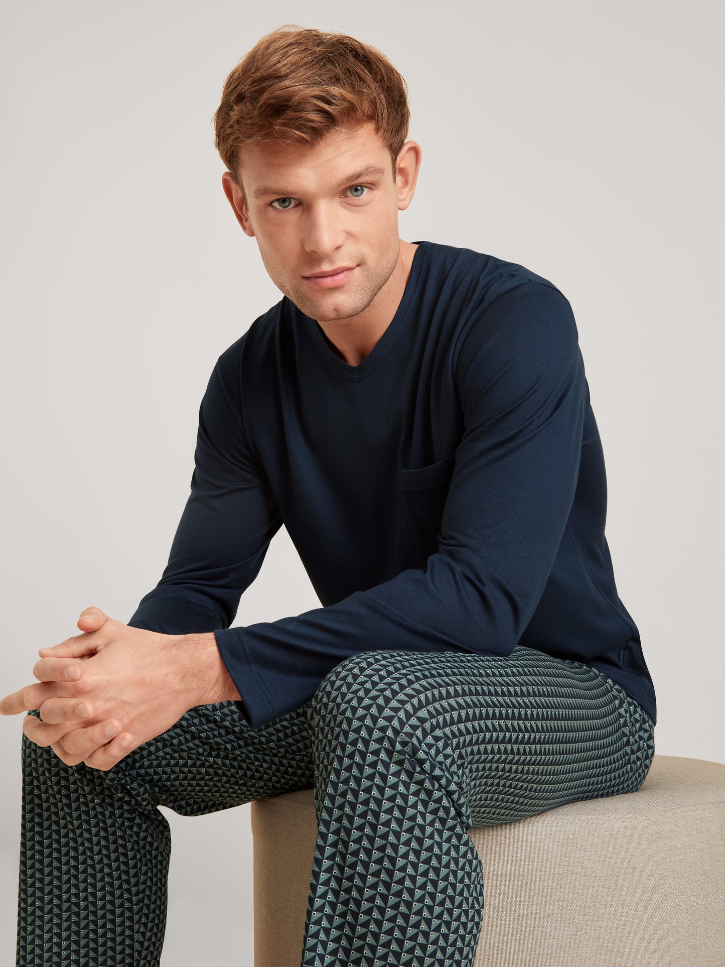 HERREN Pyjama (Dark Sapphire)