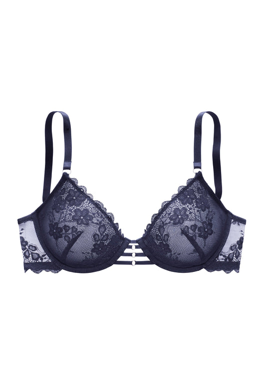 LASCANA wire bra (Navy)