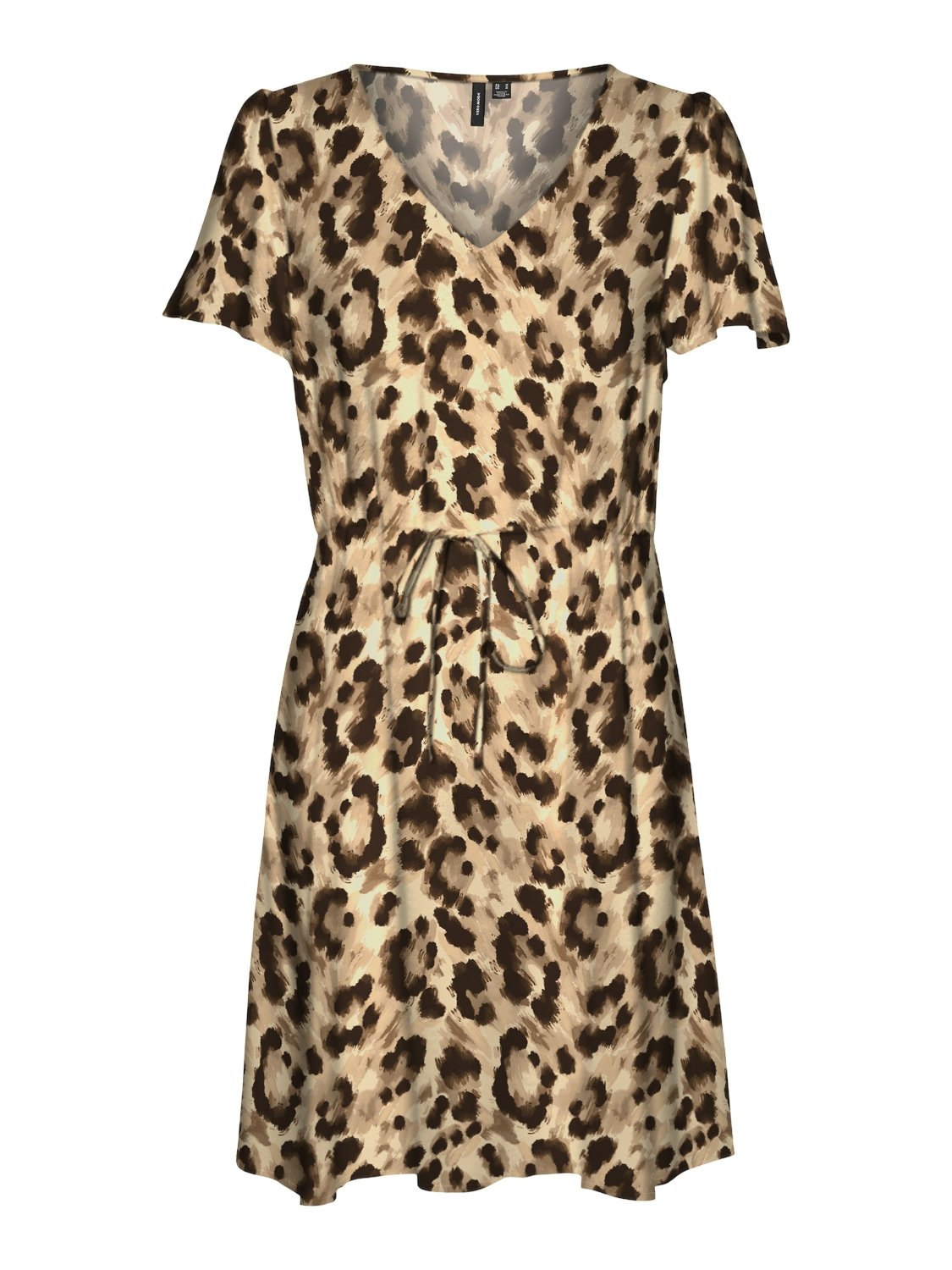 Vmeasy Joy Ss Short Dress Wvn Ga (Sandshell/)