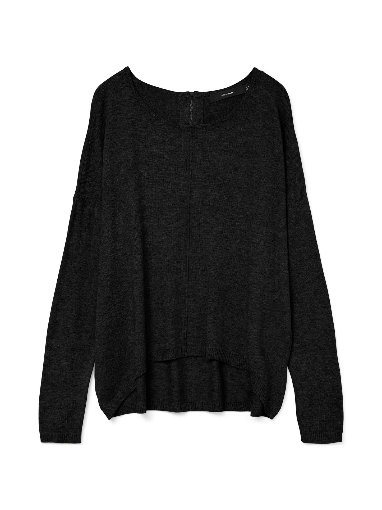 Vmbreeze Aura Ls Zipper Blouse Noos (Black)
