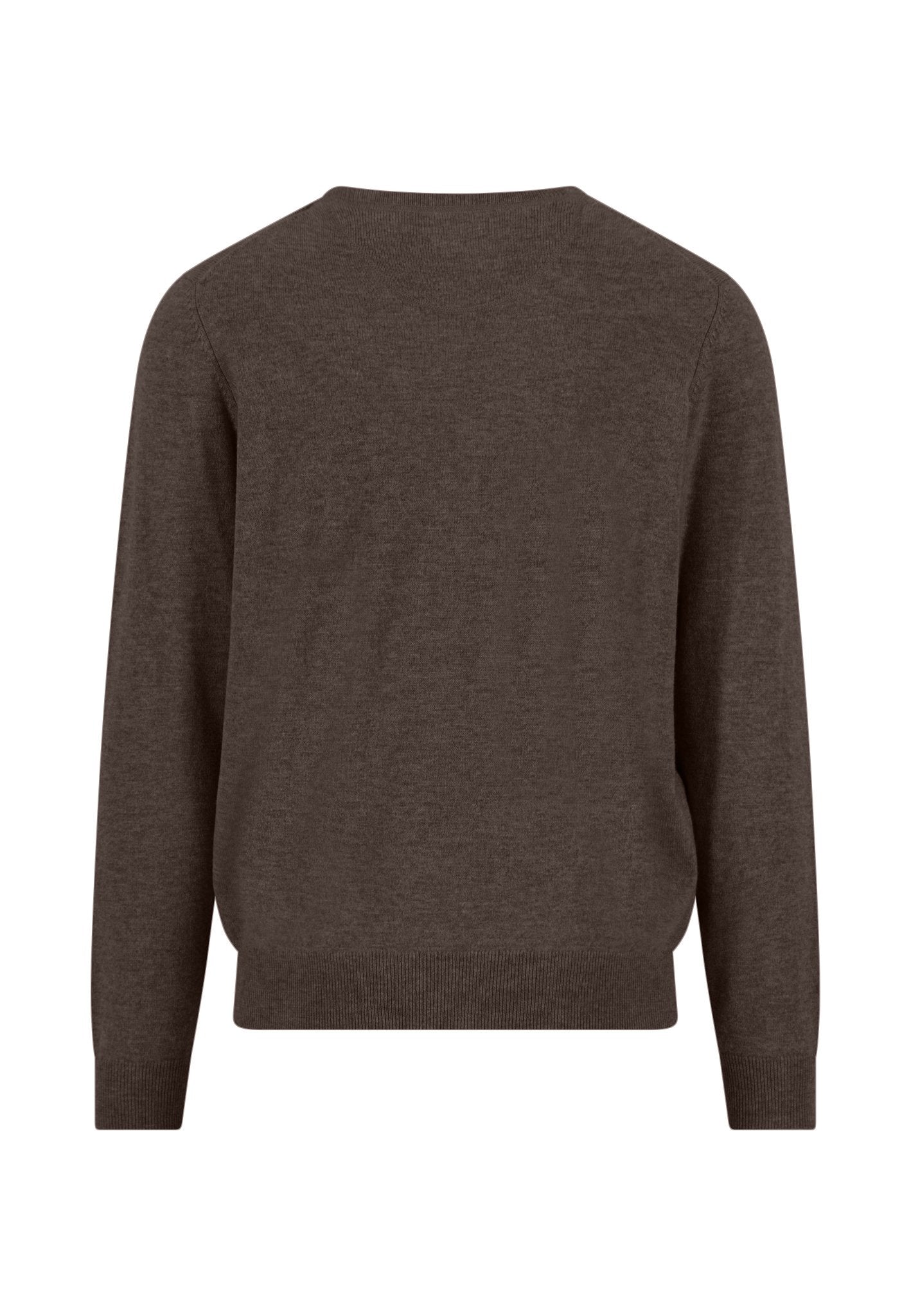 O-Neck, Merino Cashmere (Dark Chocolate)