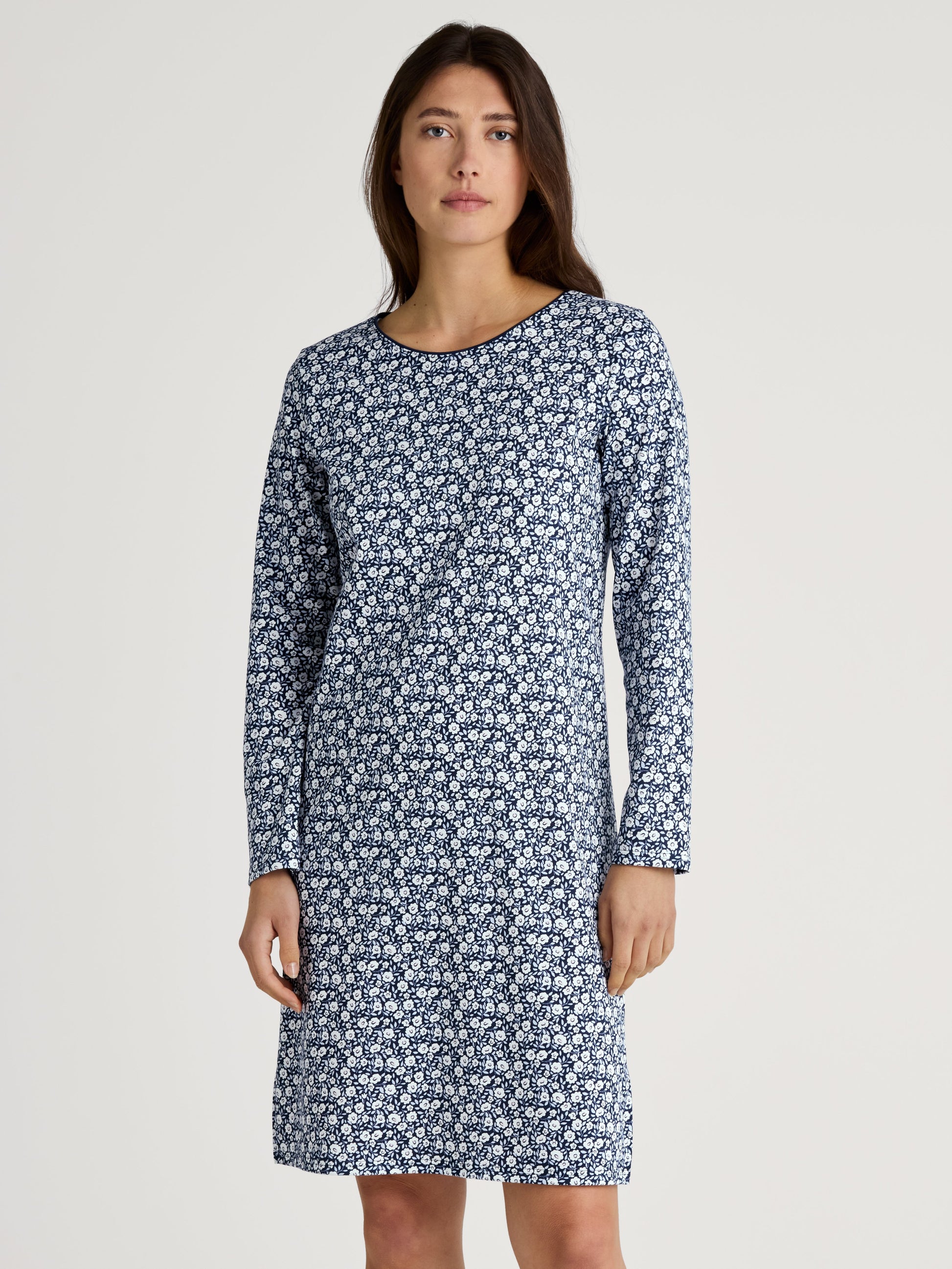 WOMEN Nightdress (Peacoat Blue)