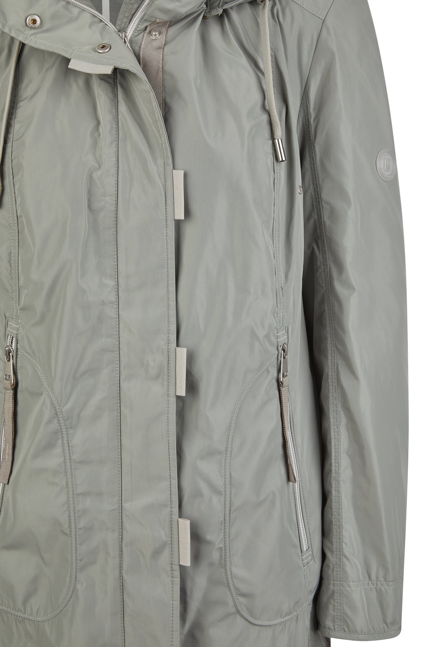 Jacke mit Kapuze (Light Olive)