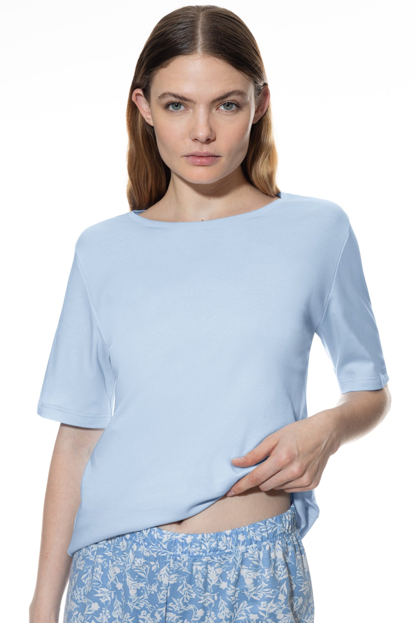 Anzug kurz (Blue Silk)