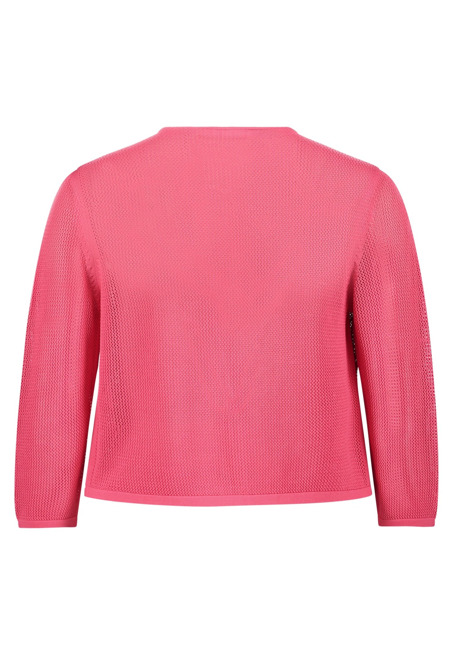 Sommer-Strickjacke (Pink Flambé)